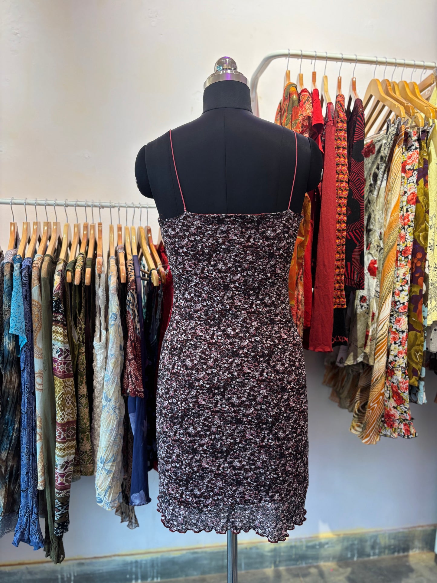 Ditsy vintage dress