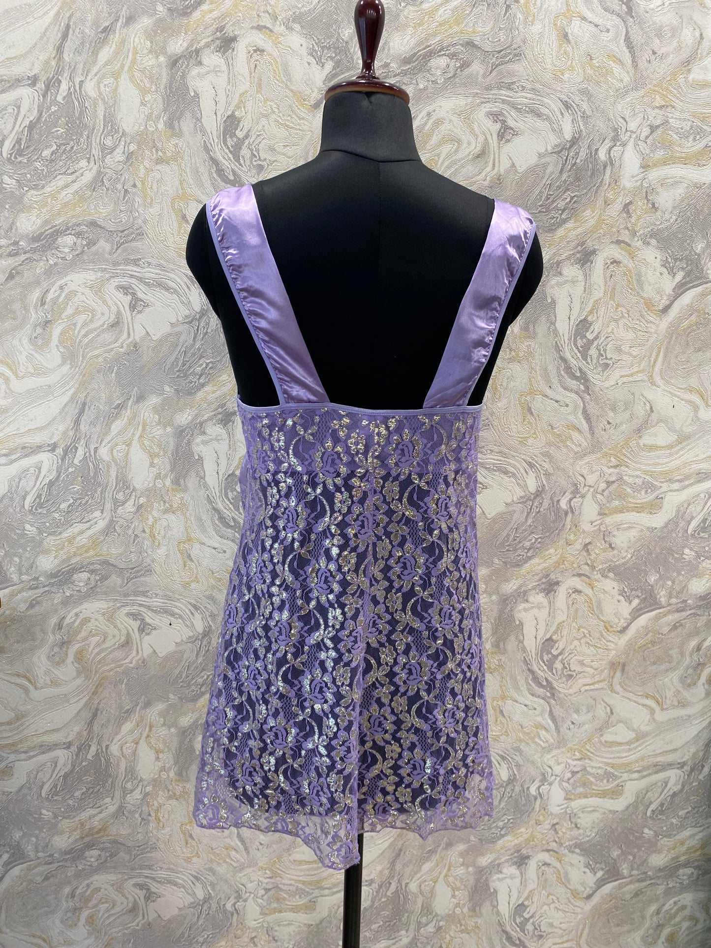 Lilac lacy dress