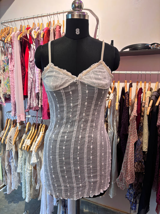 Armani white goddess dress