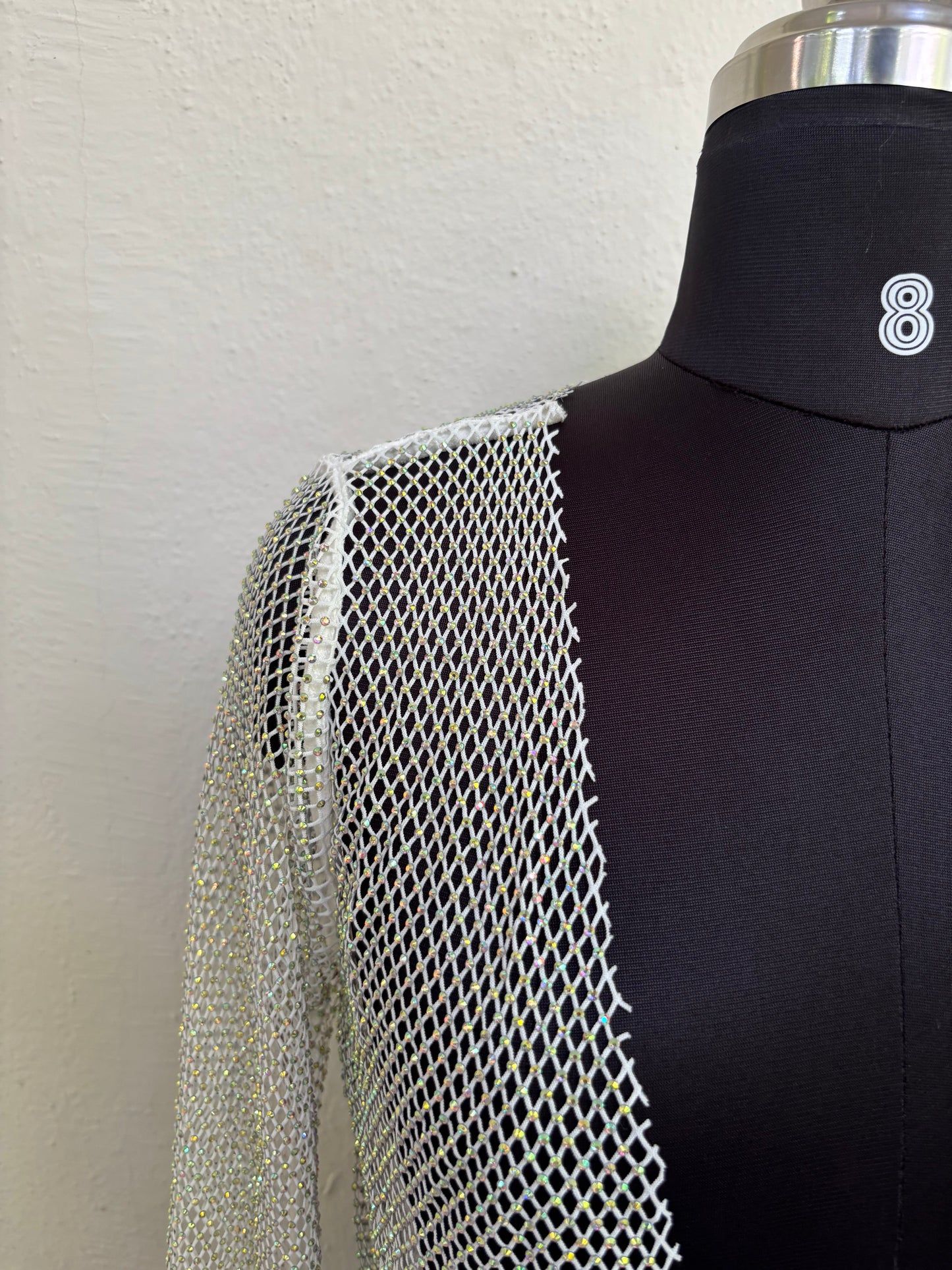 Beaded shrug