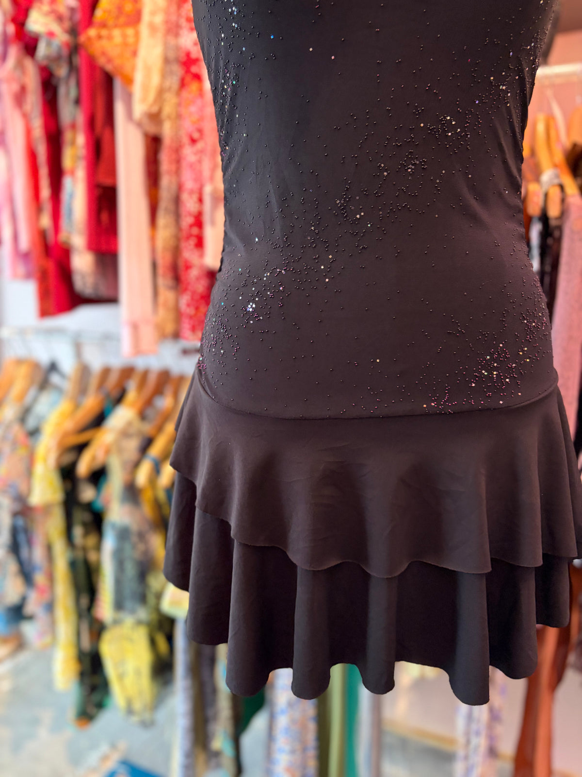 Celestial black dress