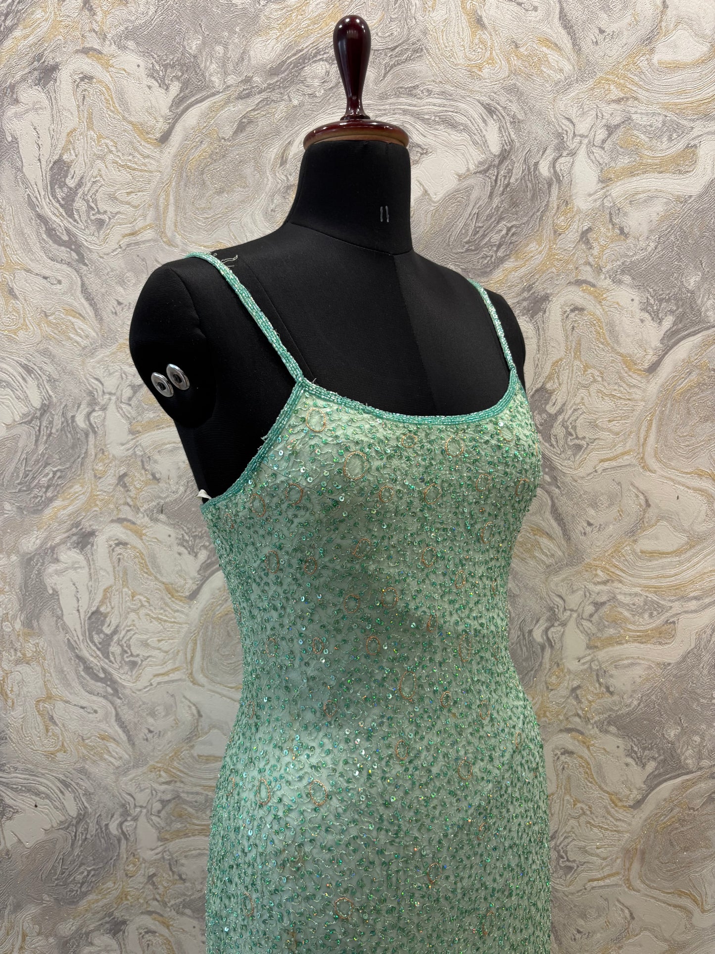 Mint celestial dress