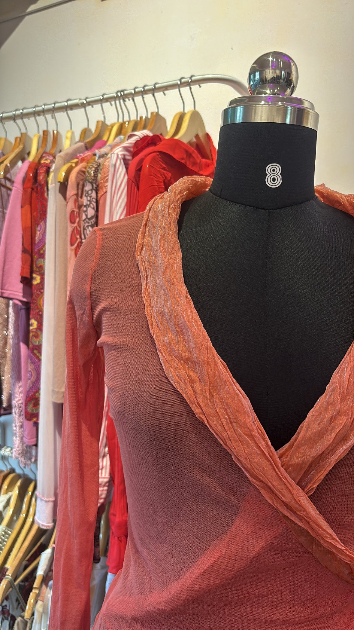 Vintage Rustic wrap around top