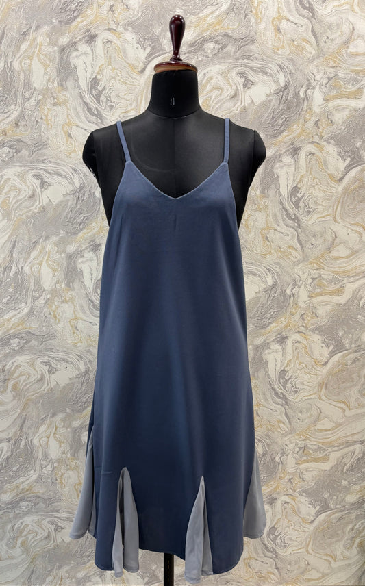 Blue timeless slip dress