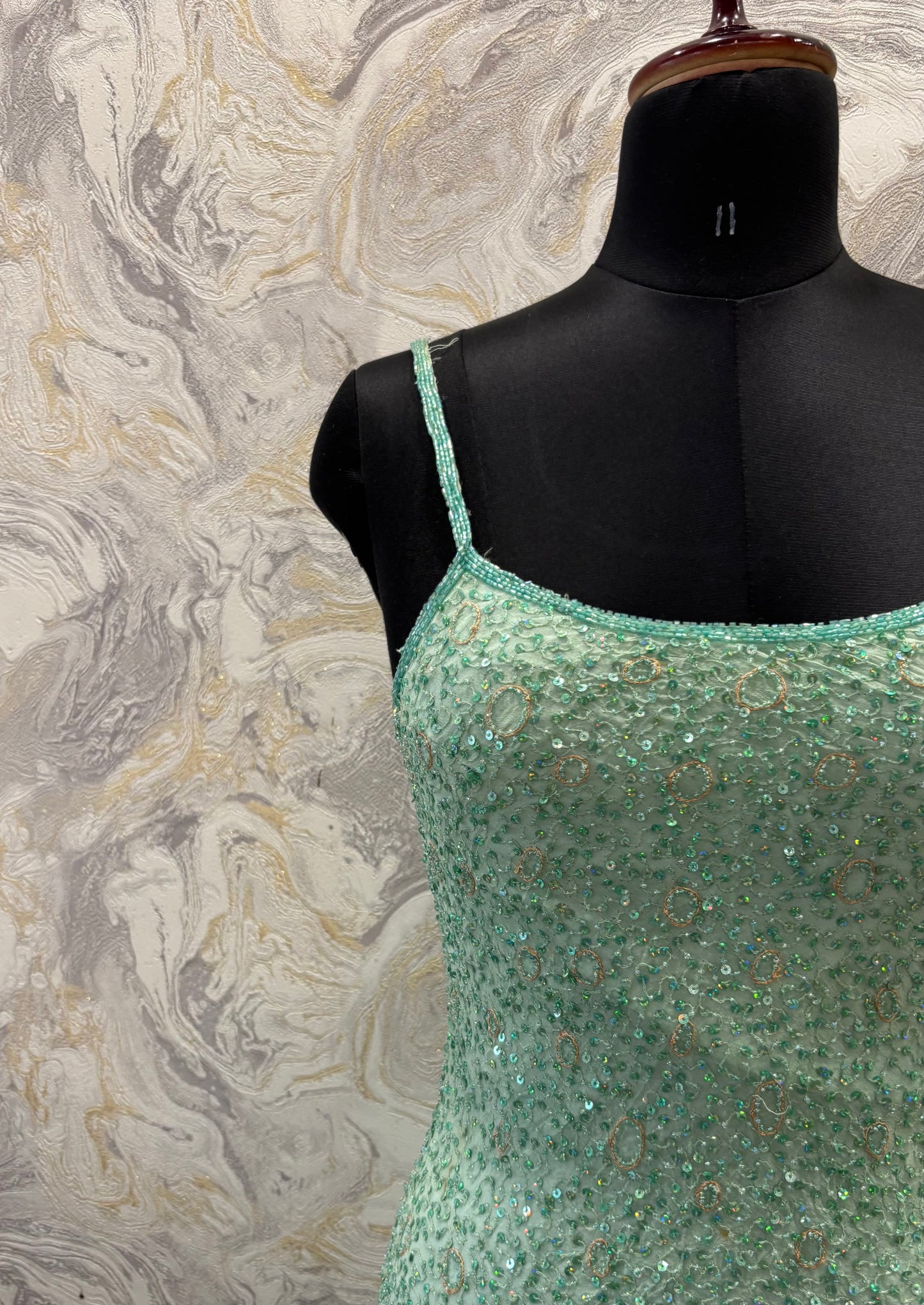 Mint celestial dress