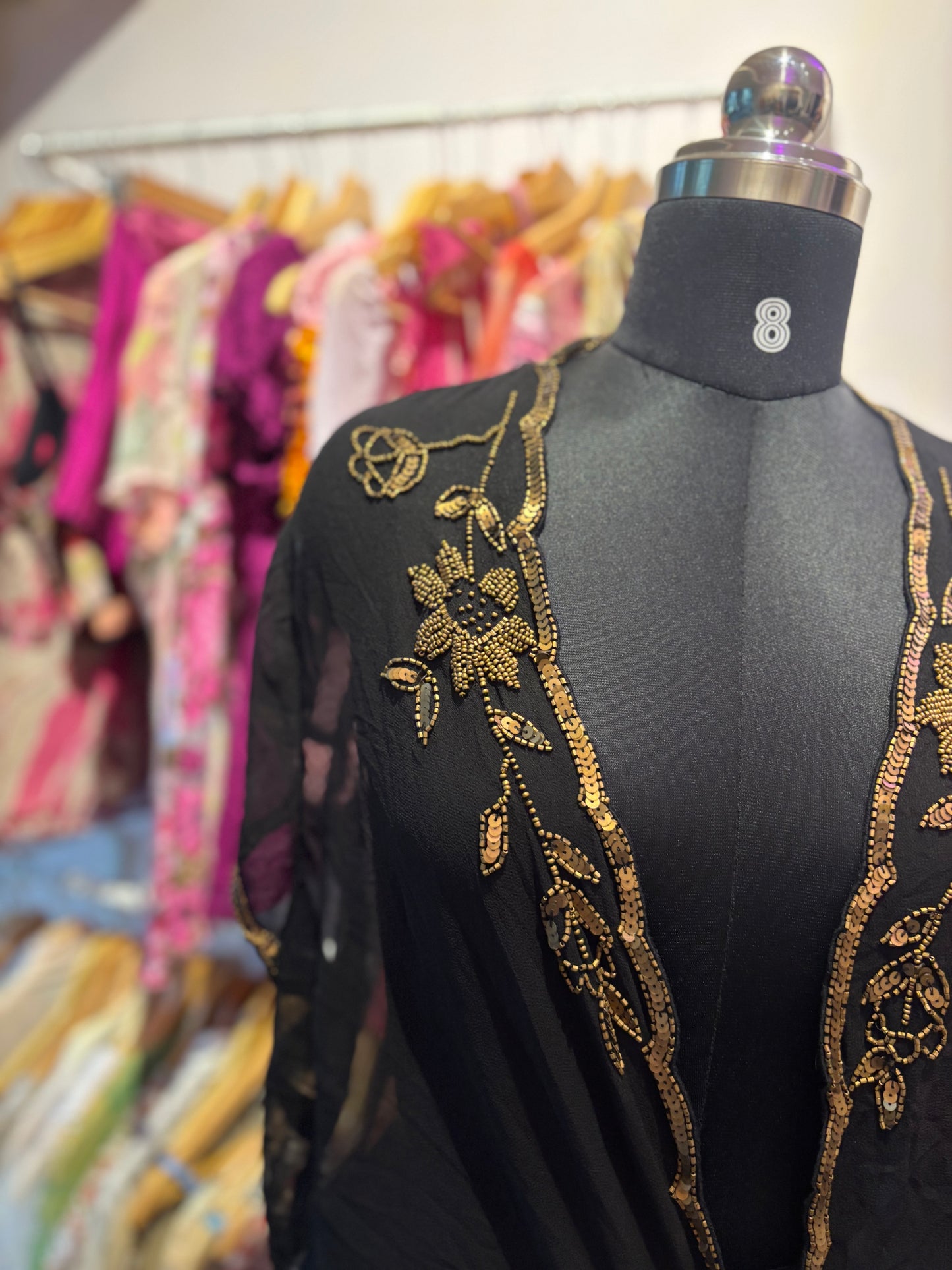 Black katdana overwear