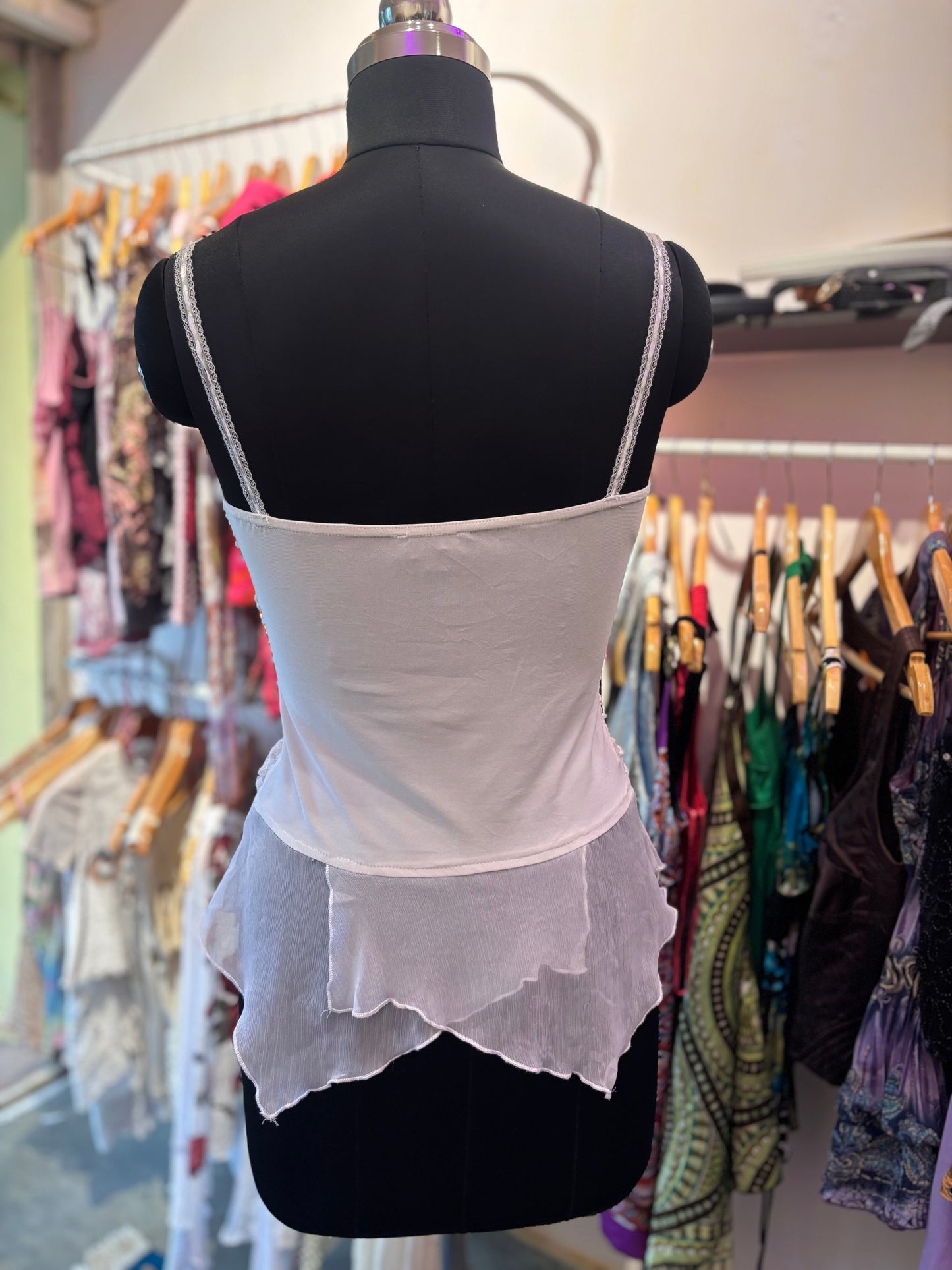 Super vintage goddess top