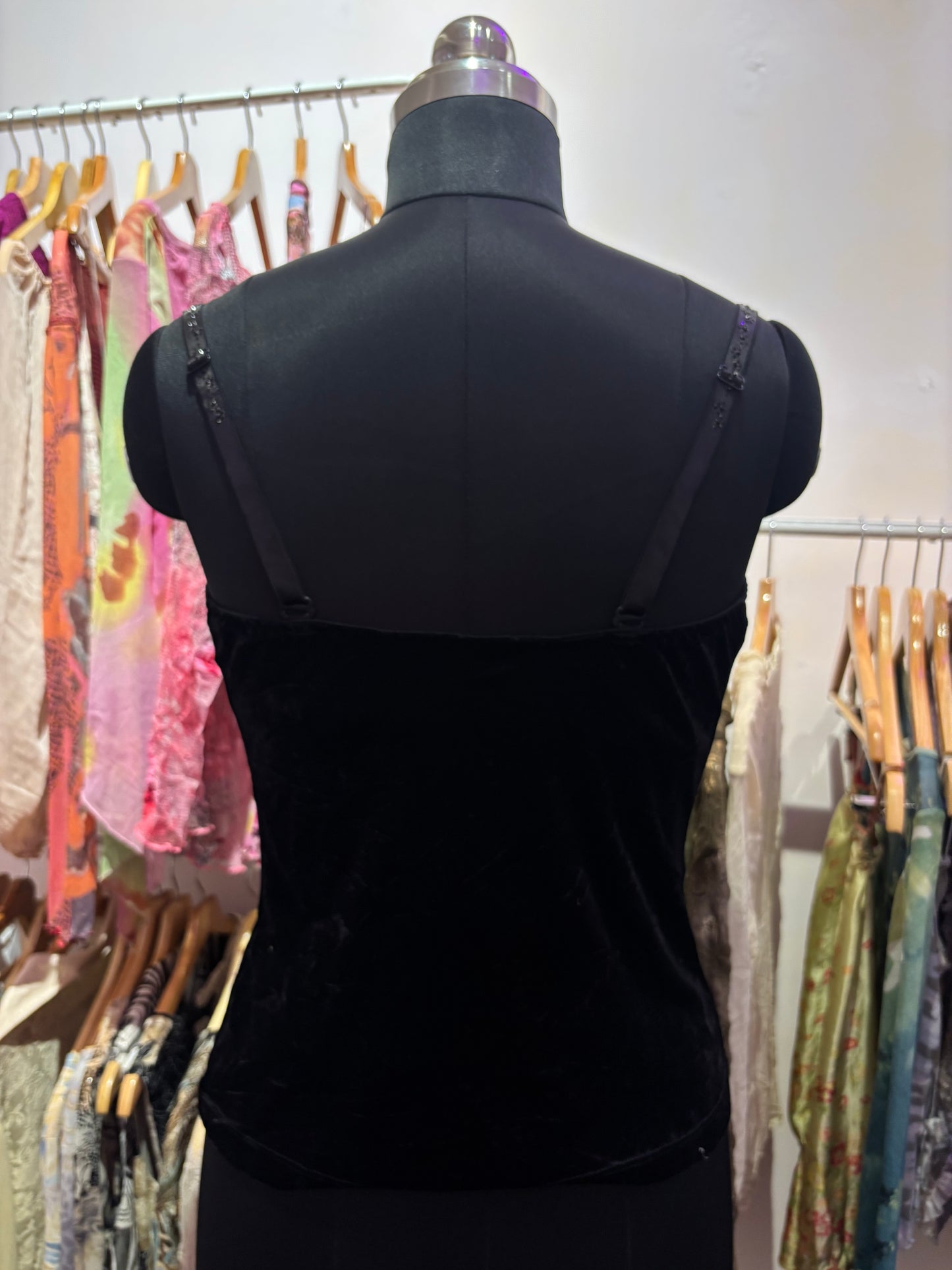 Velvet vintage top