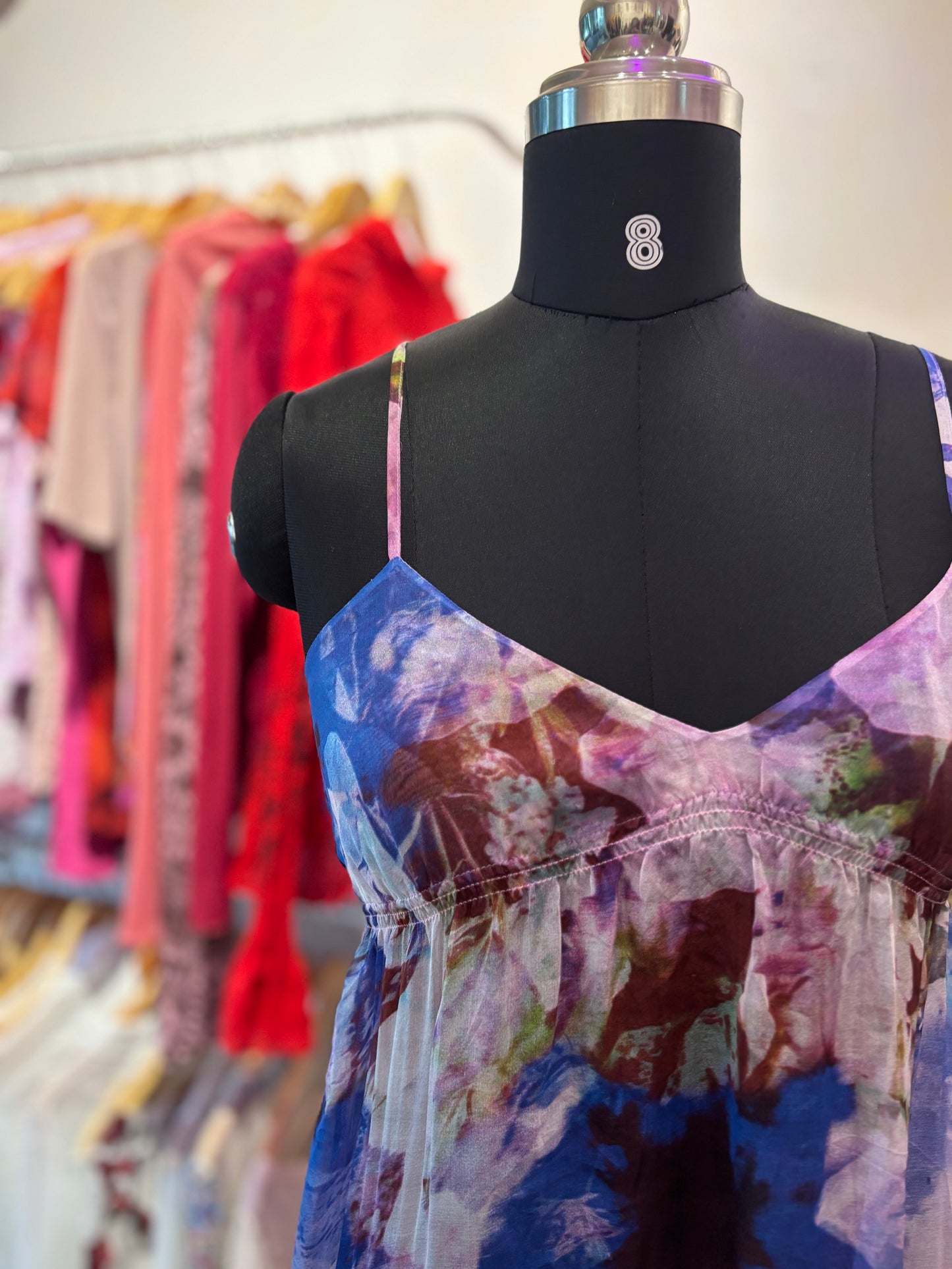 Gaudì vintage soul silk dress
