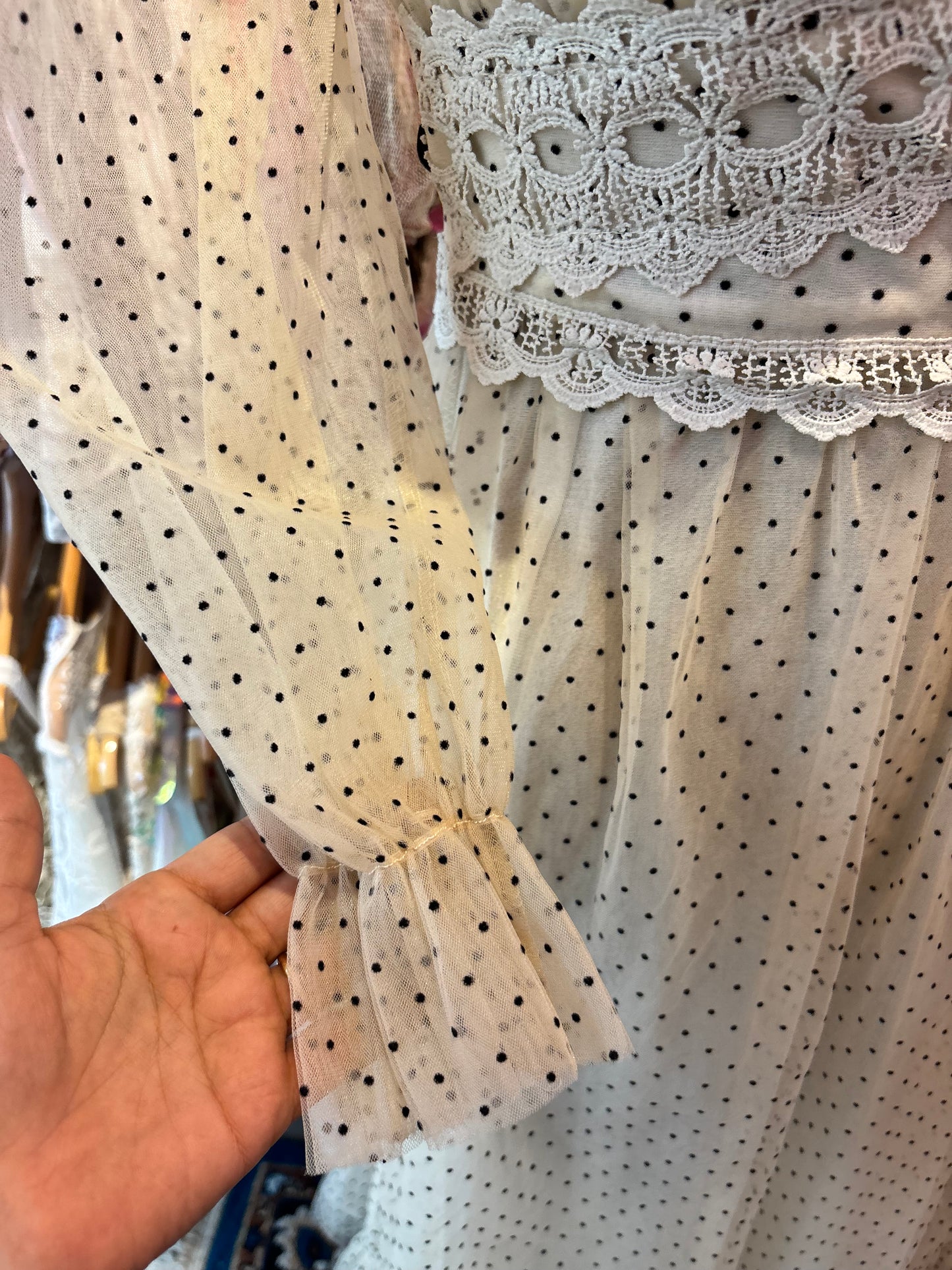 Timeless polka dress