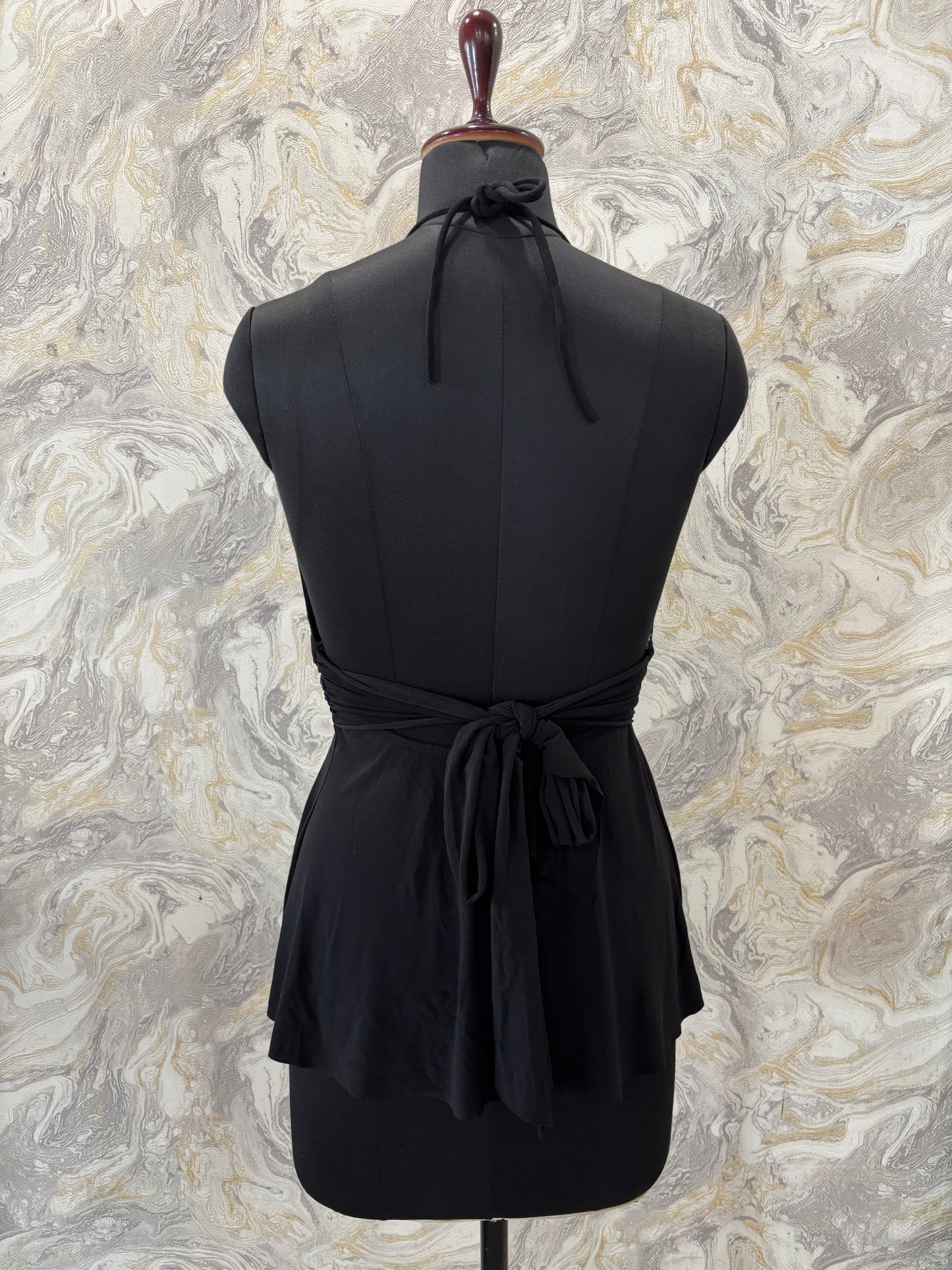 Y2K halter neck top