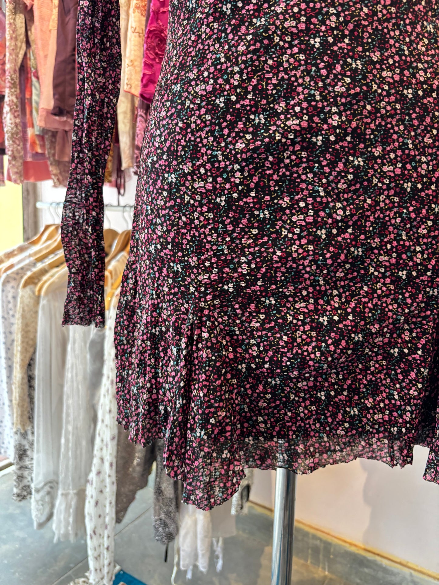 Floral vintage dress