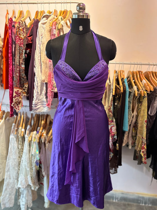 Purple mermaid dress
