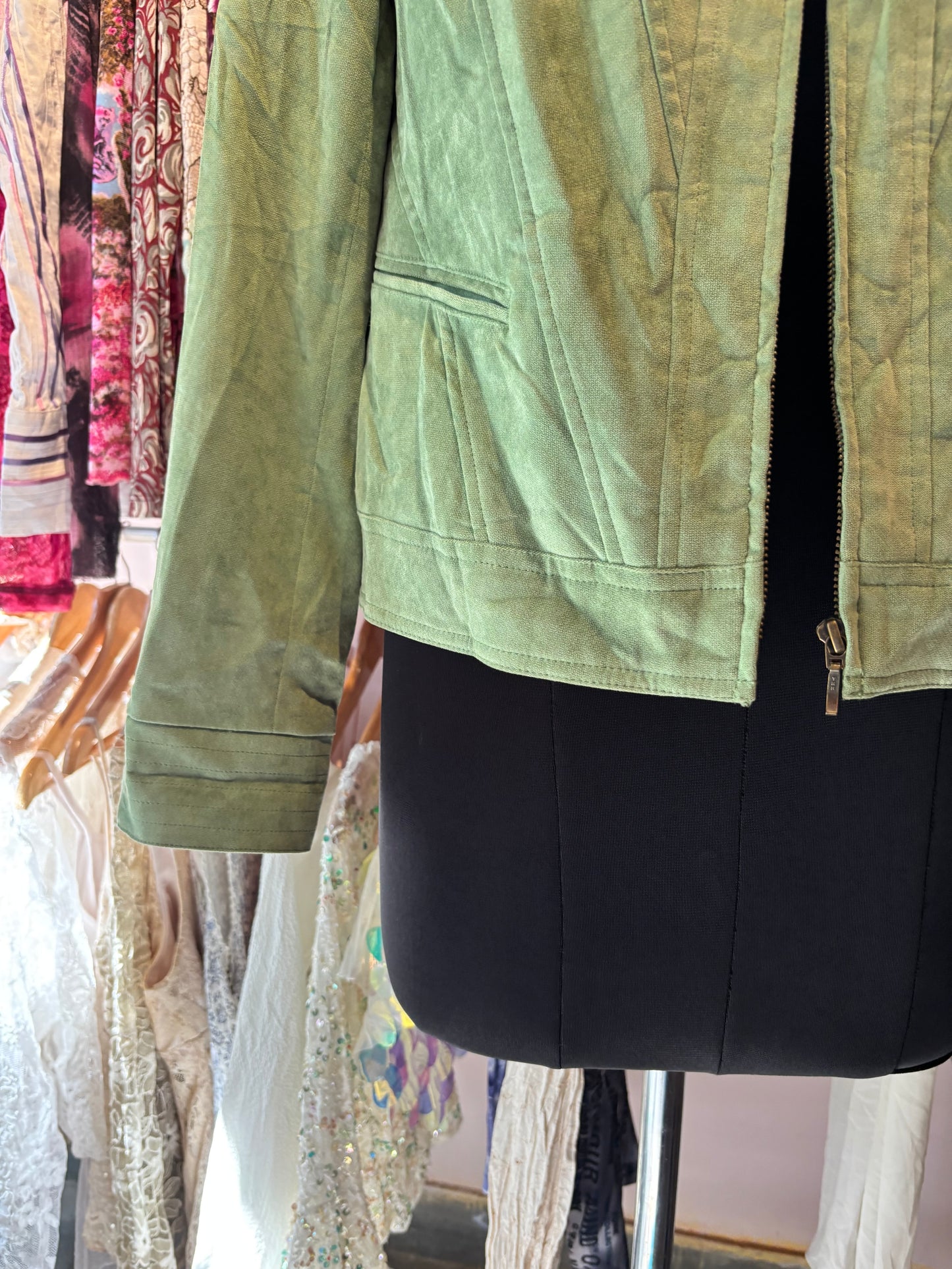 Timeless suede jacket