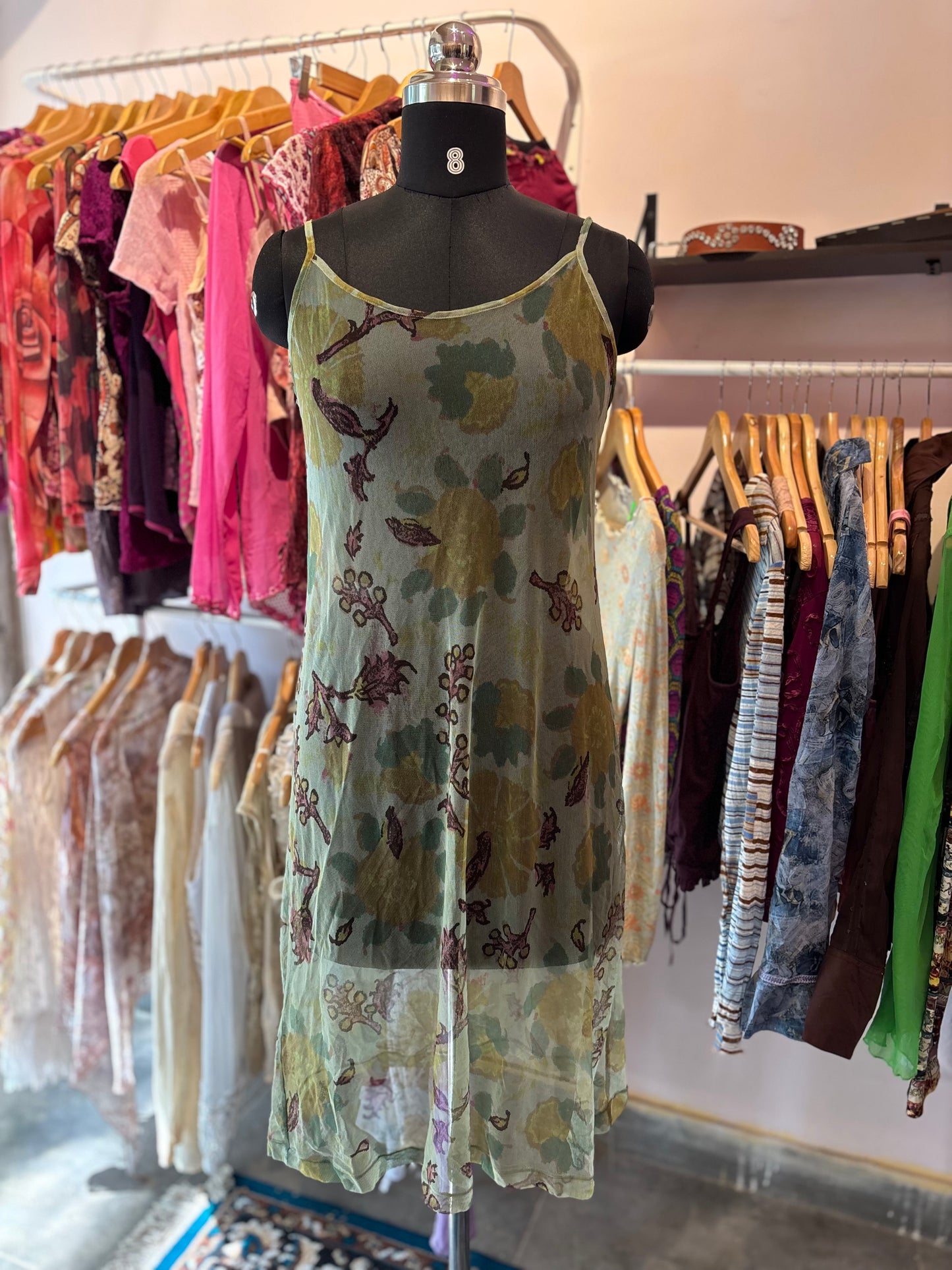 Vintage sheer dress