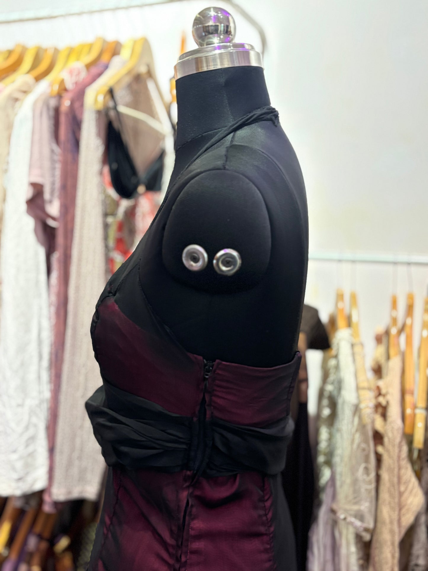 Goddess halter neck corset