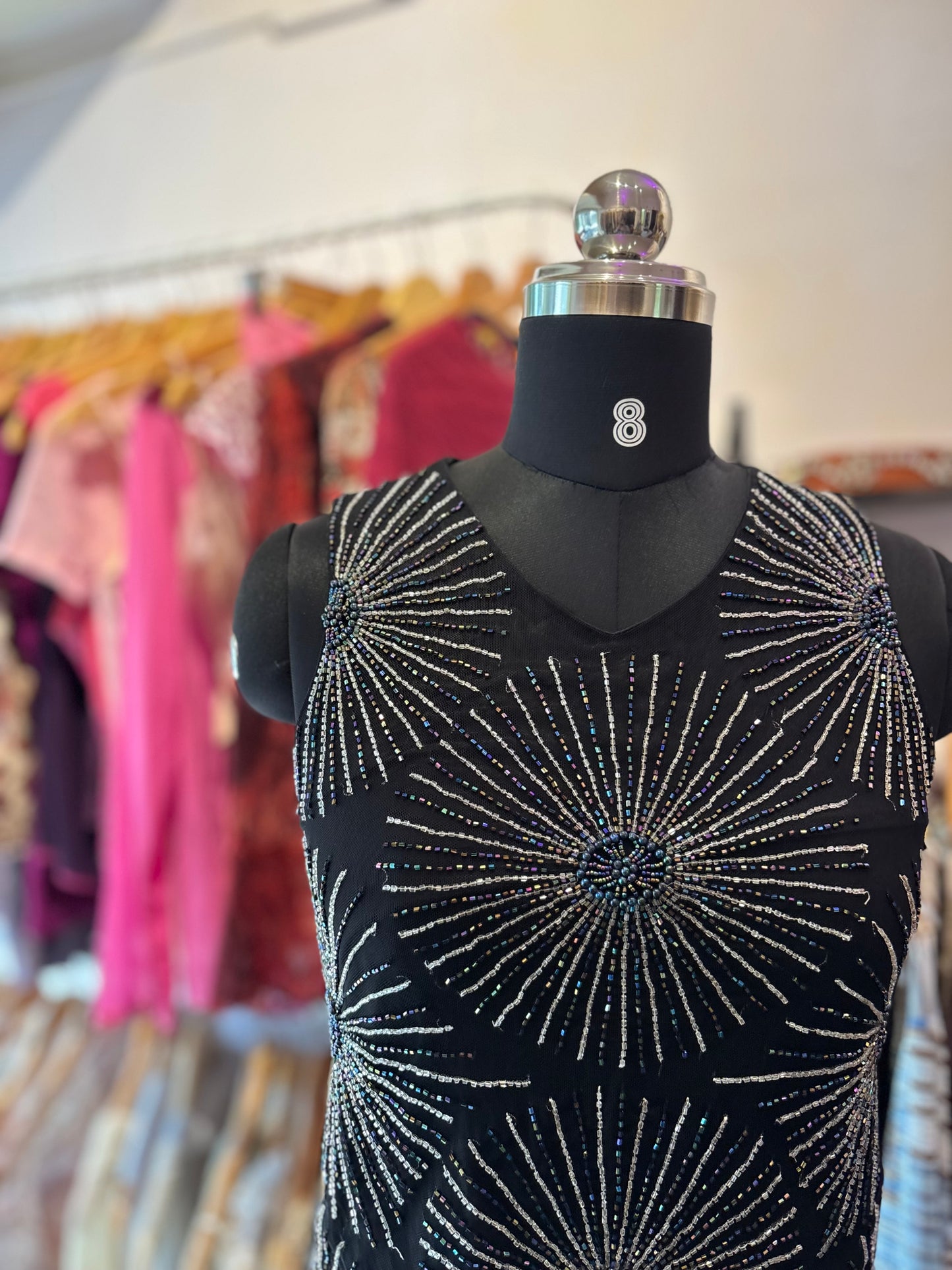 Starry beaded top
