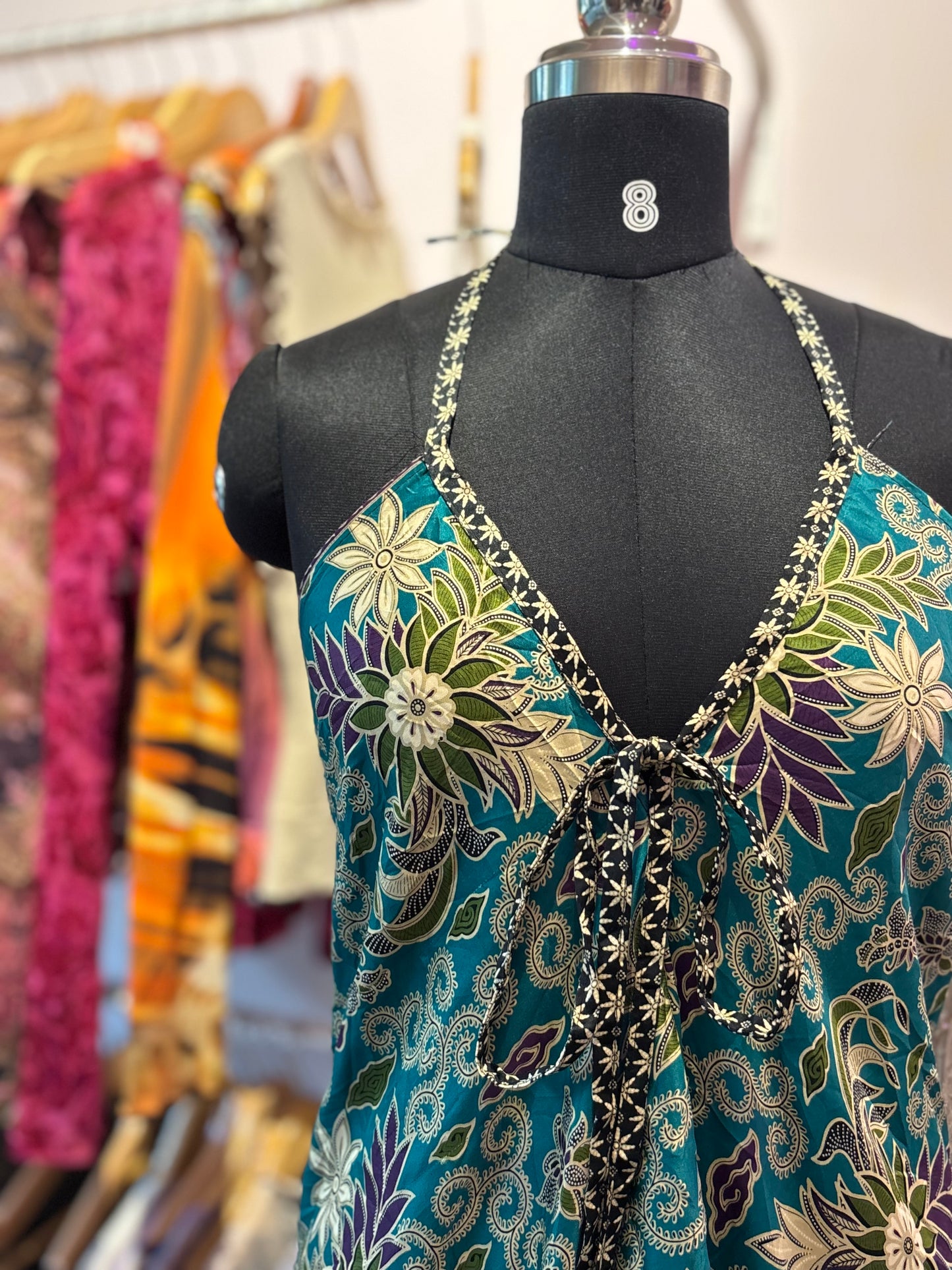 The nature halter neck dress