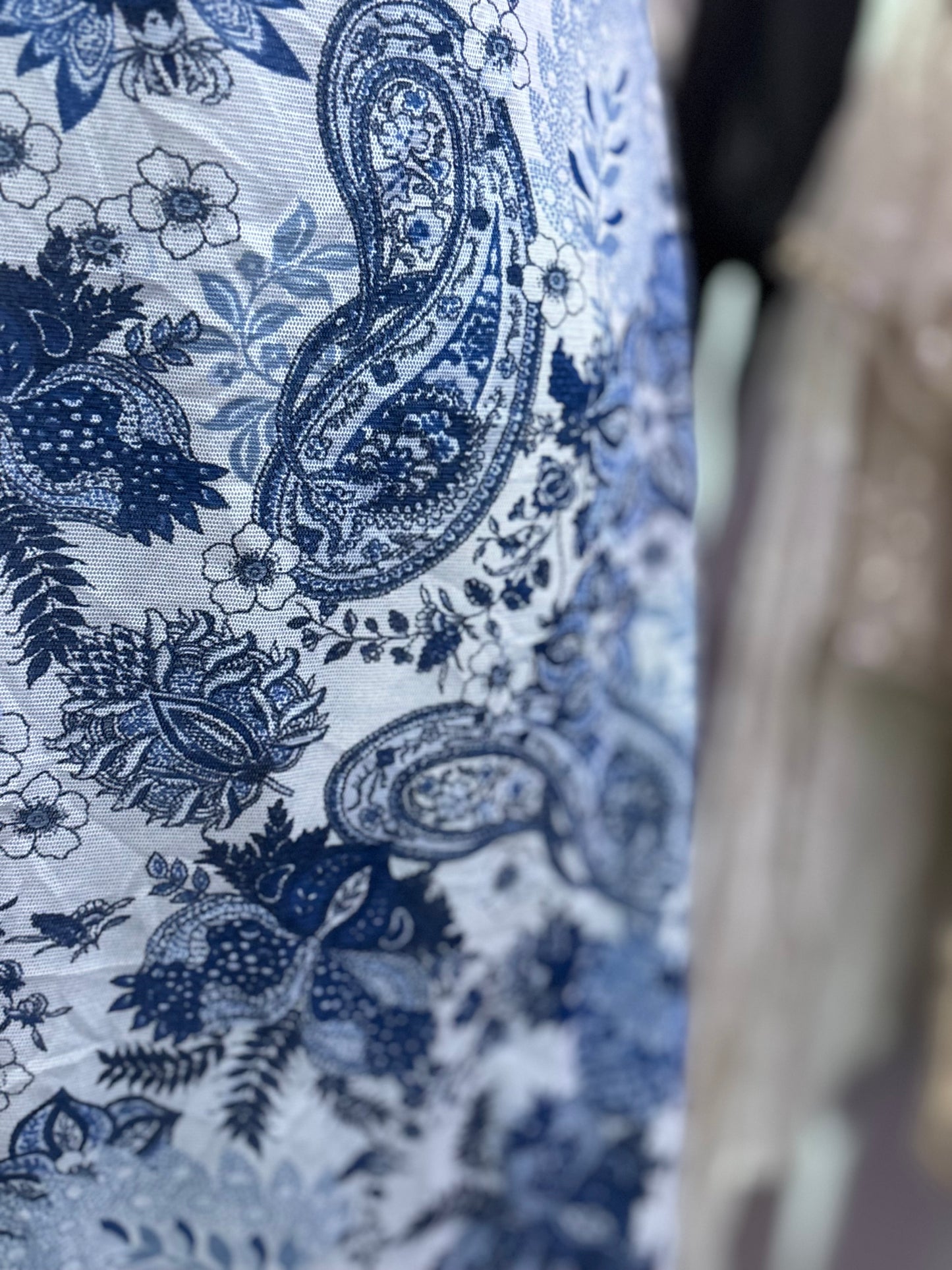 Vintage paisley dress