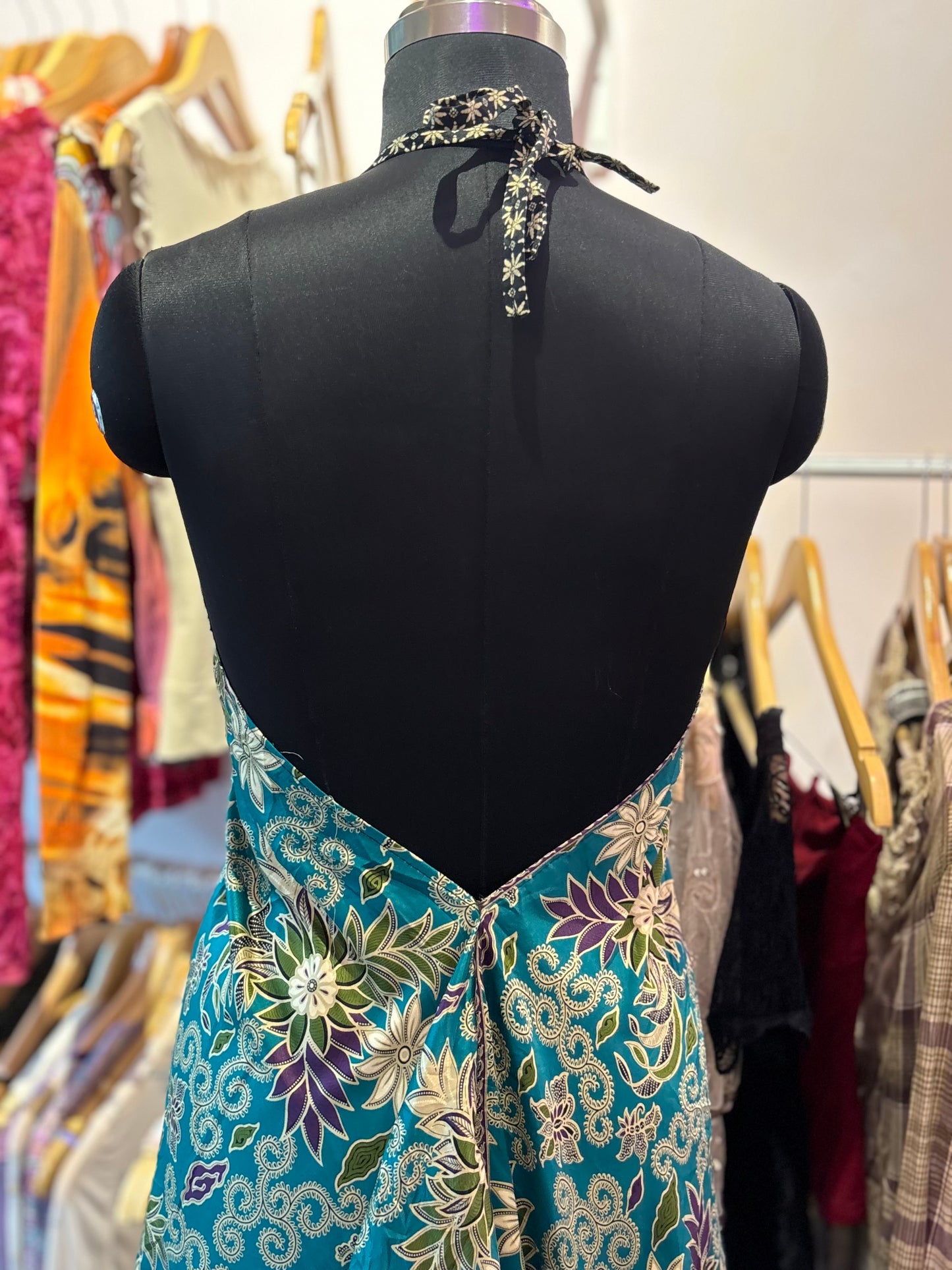 The nature halter neck dress