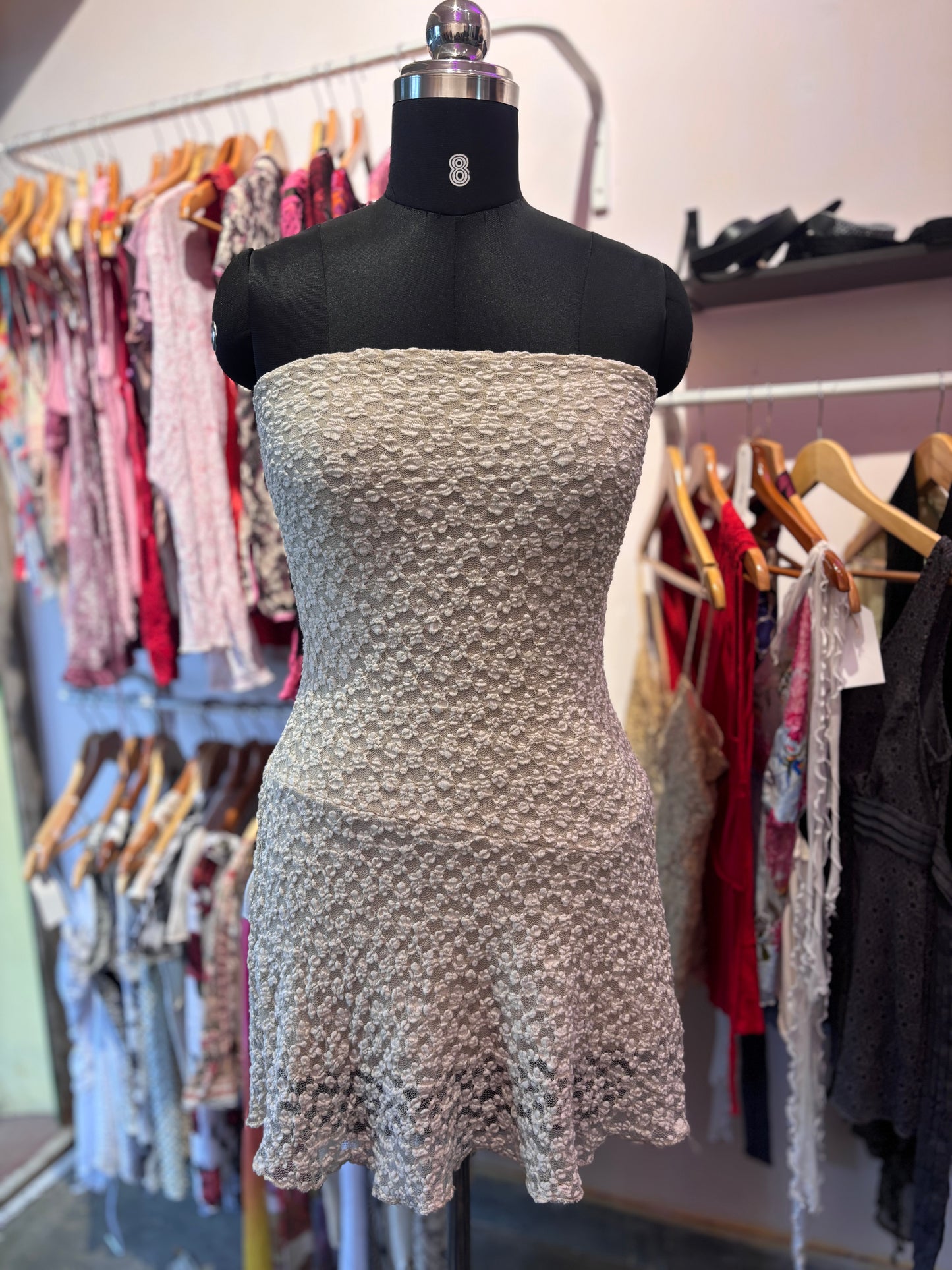 Off white lace dress