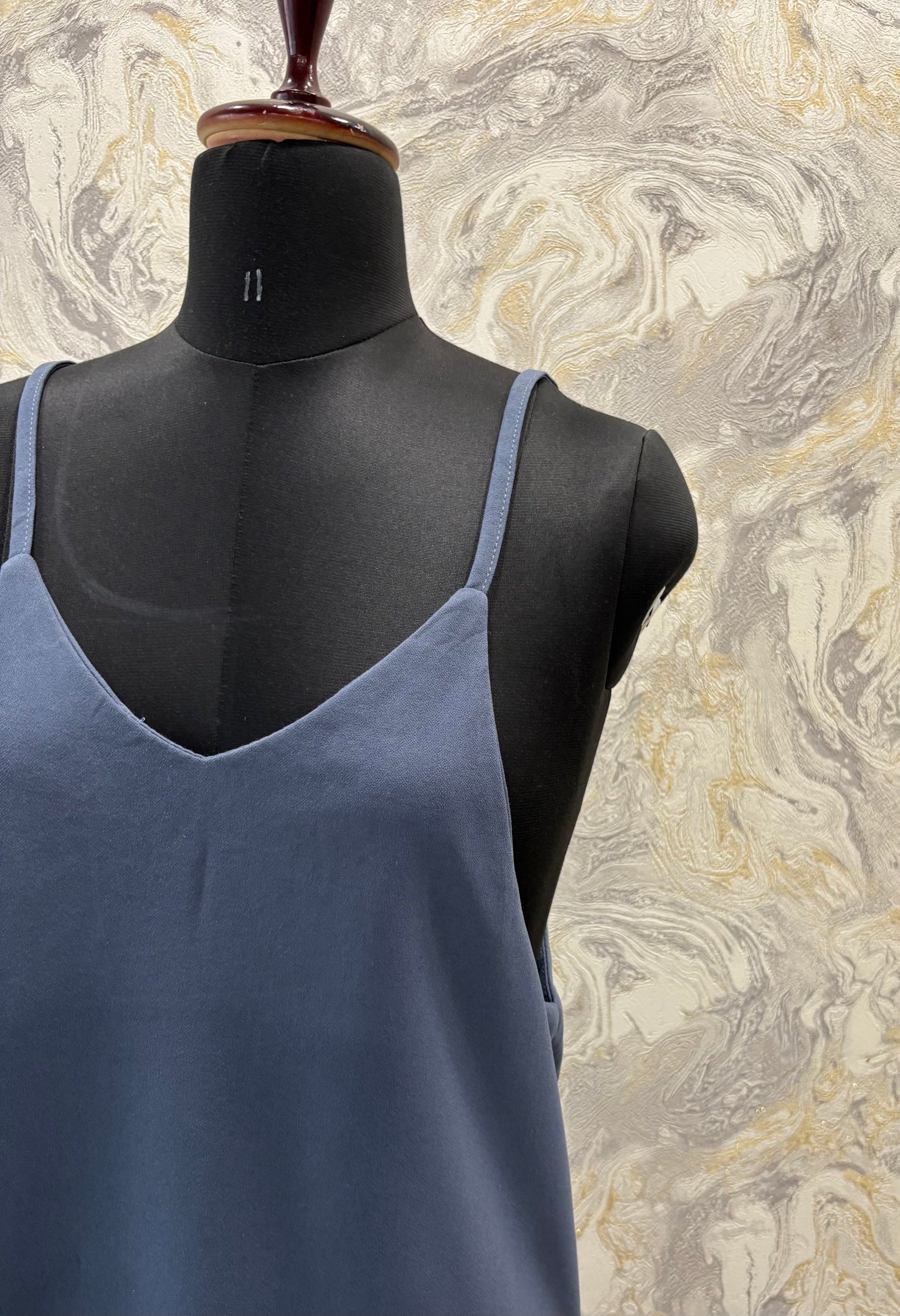 Blue timeless slip dress