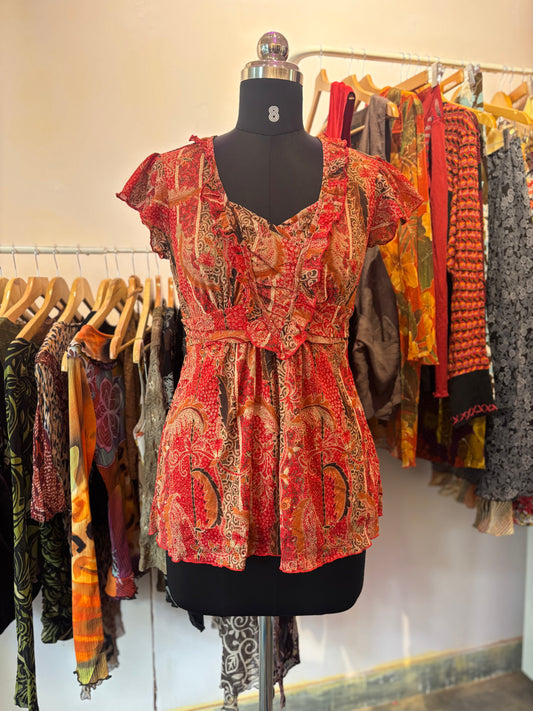 Vintage amber top