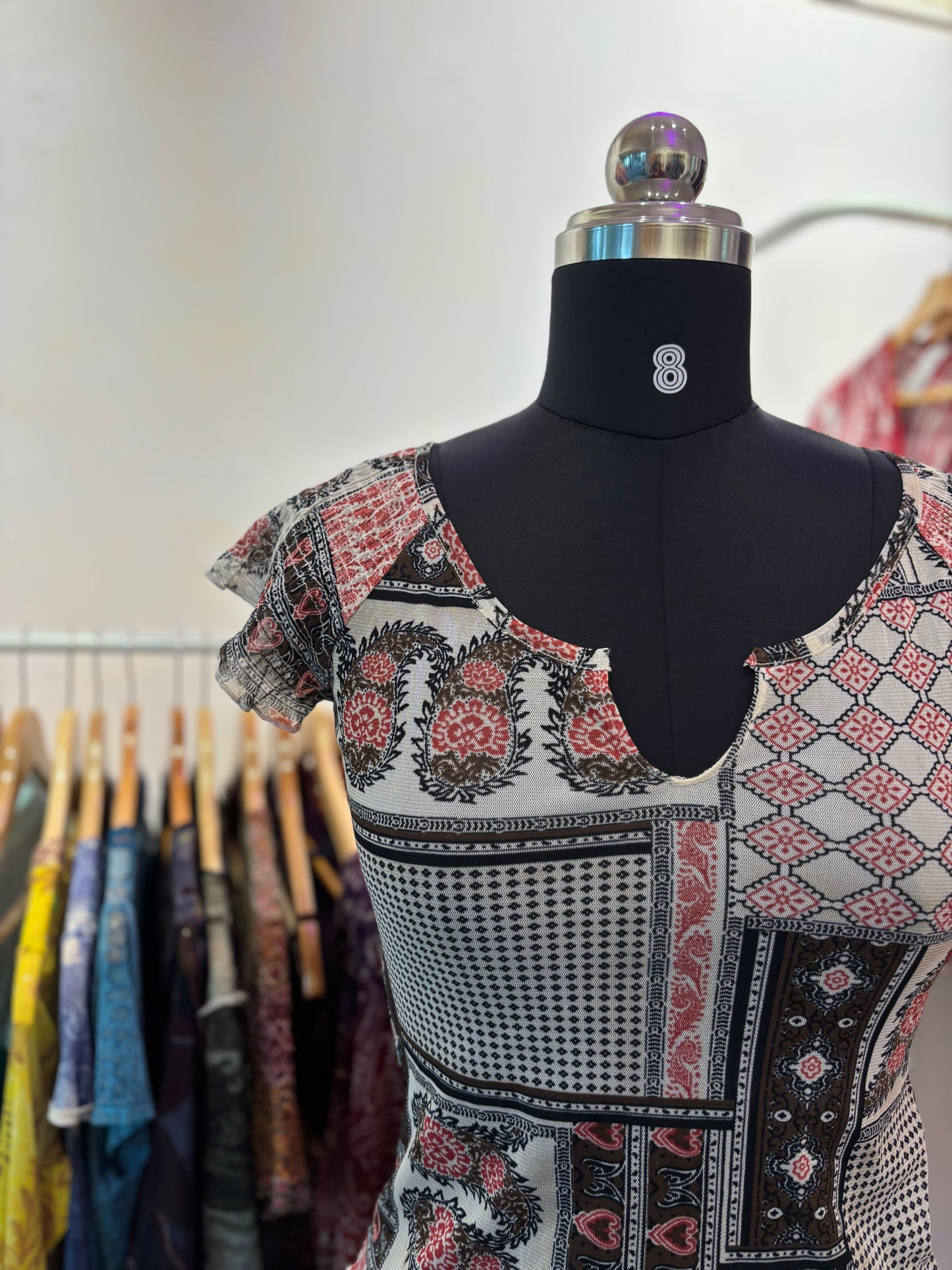 Calico indie top