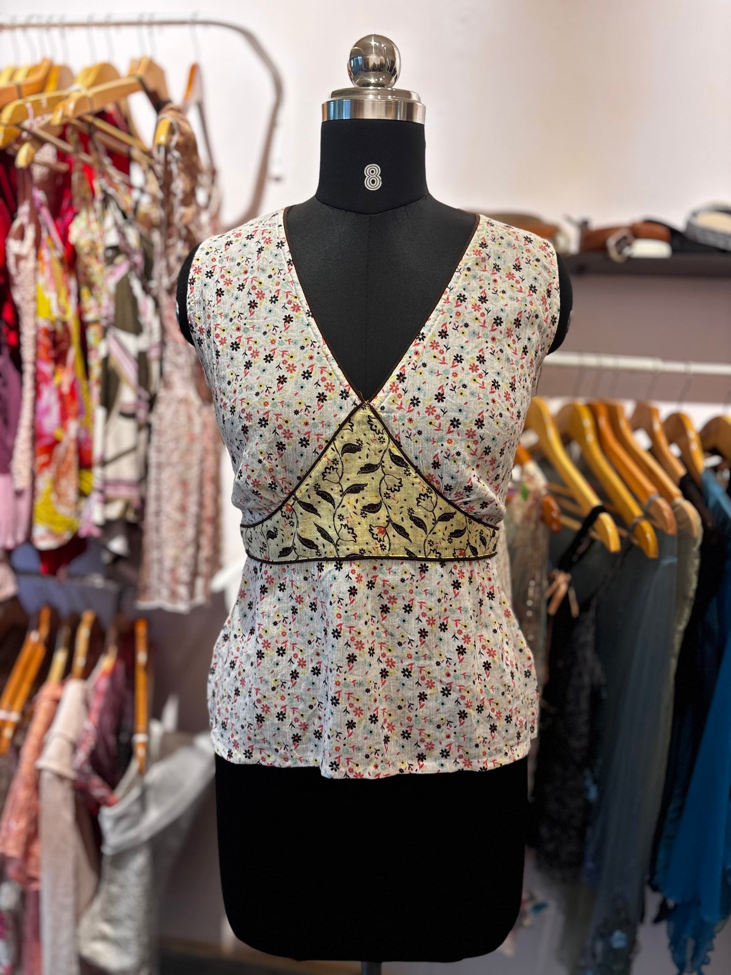 2000’s floral top
