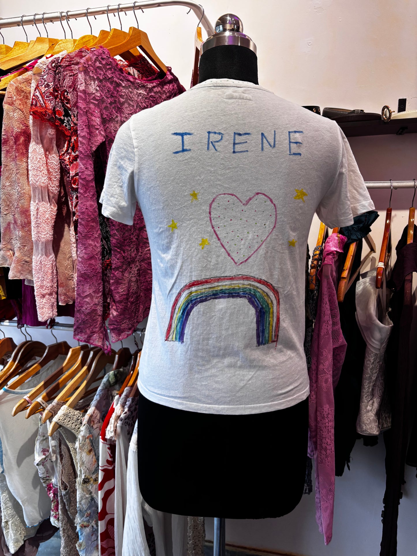 I love you doodle tee