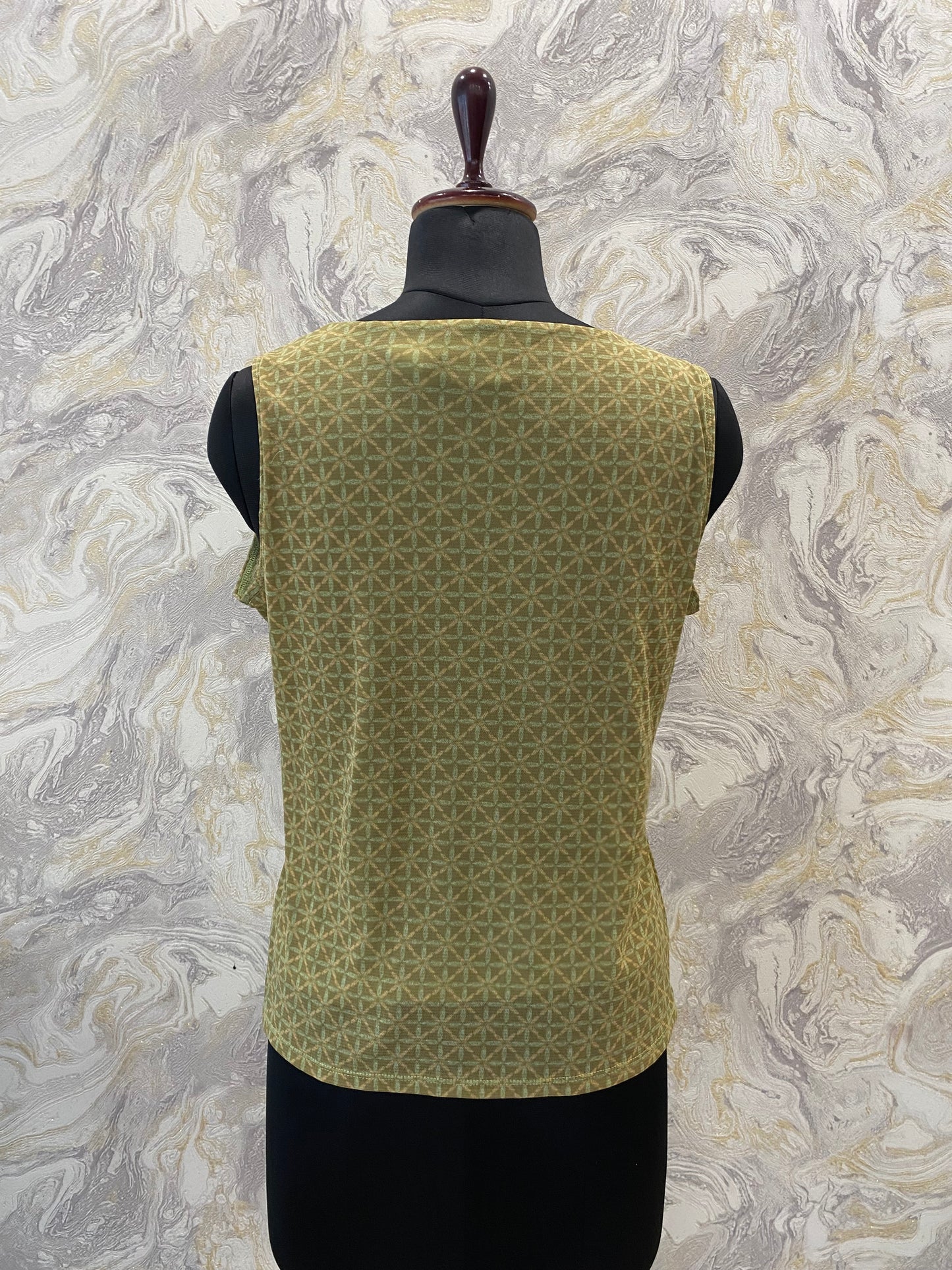 Lime Kaleidoscope top