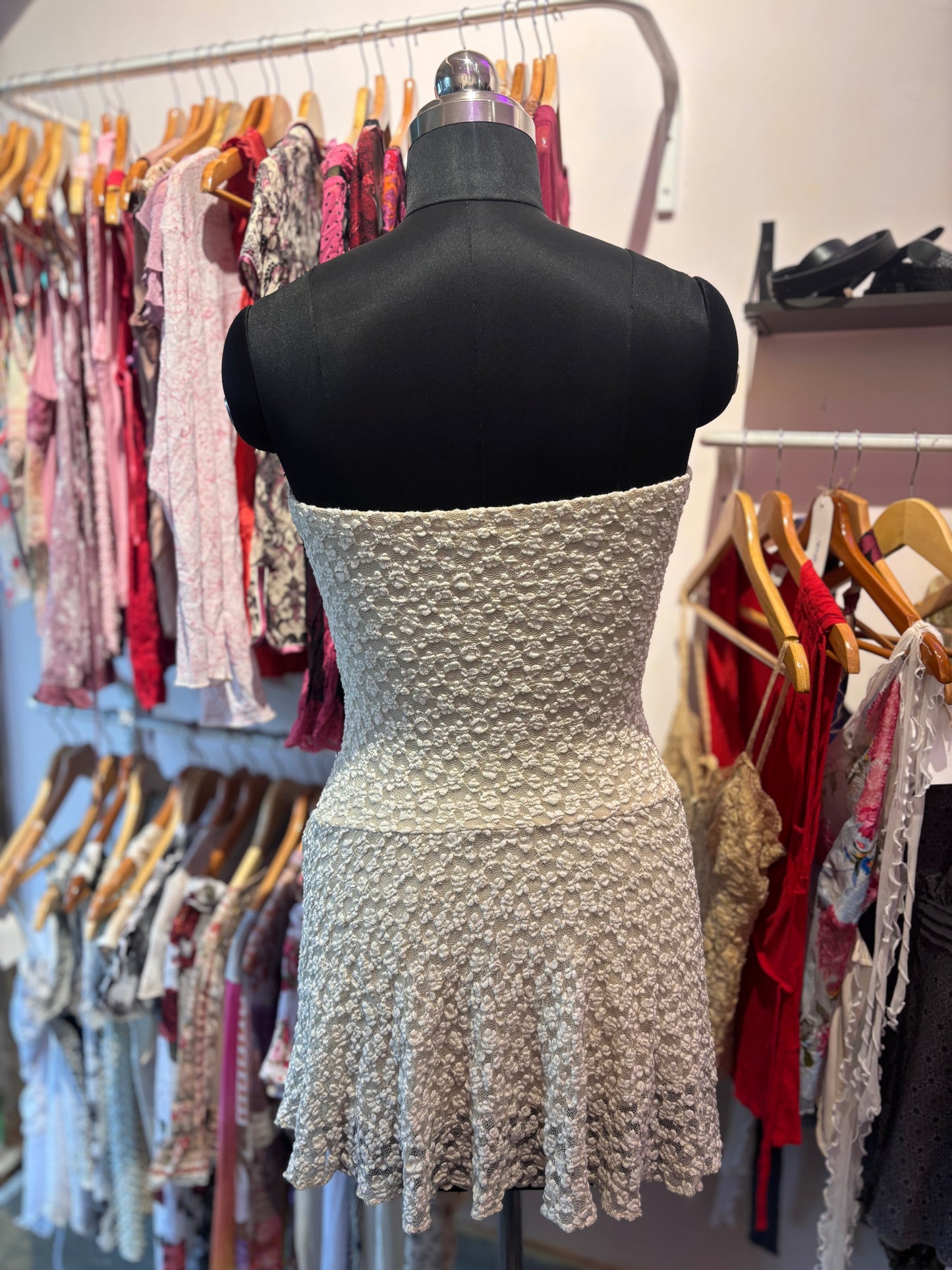Off white lace dress