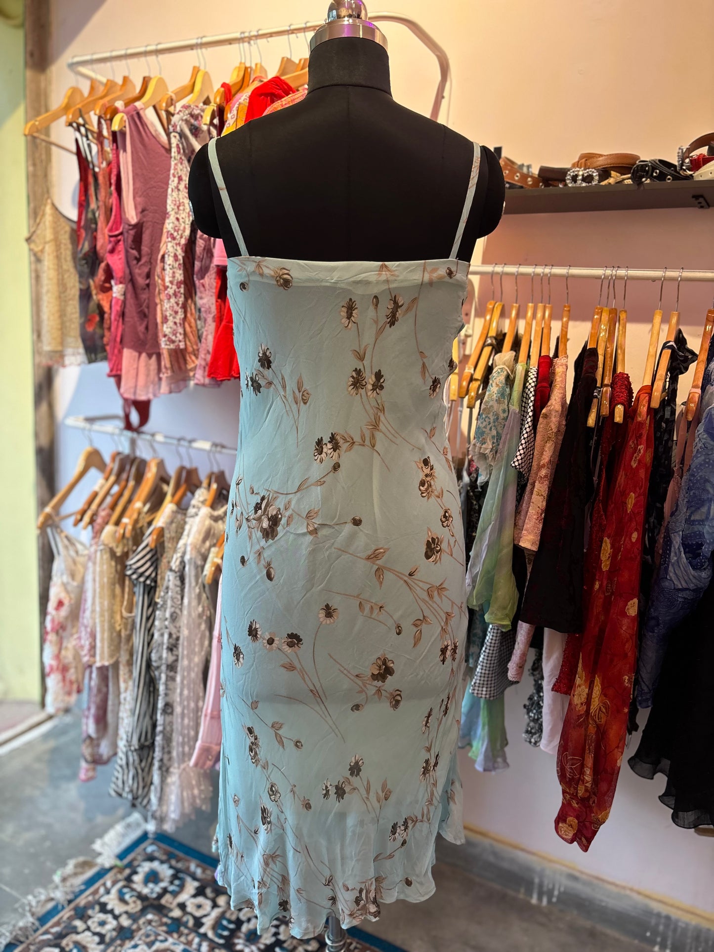 Spring mint dress