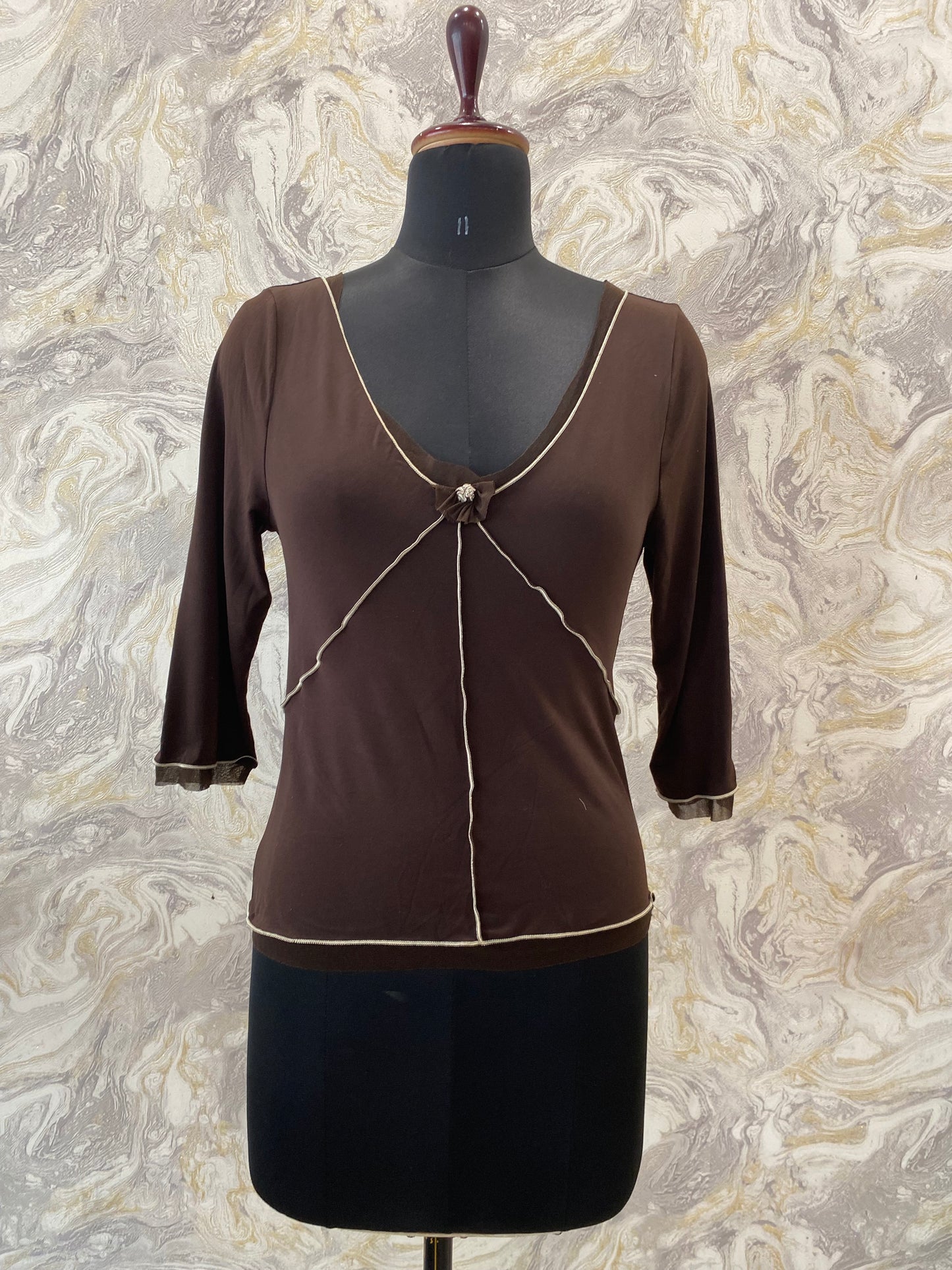 Vintage brown top