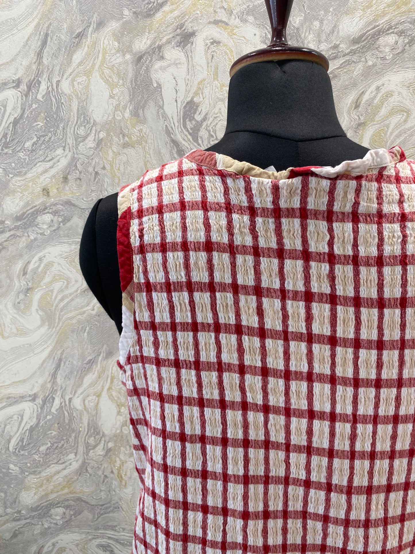 Gingham top