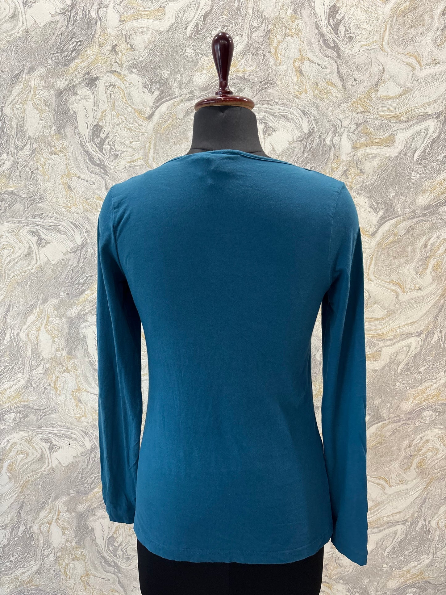 Floral embroidered top
