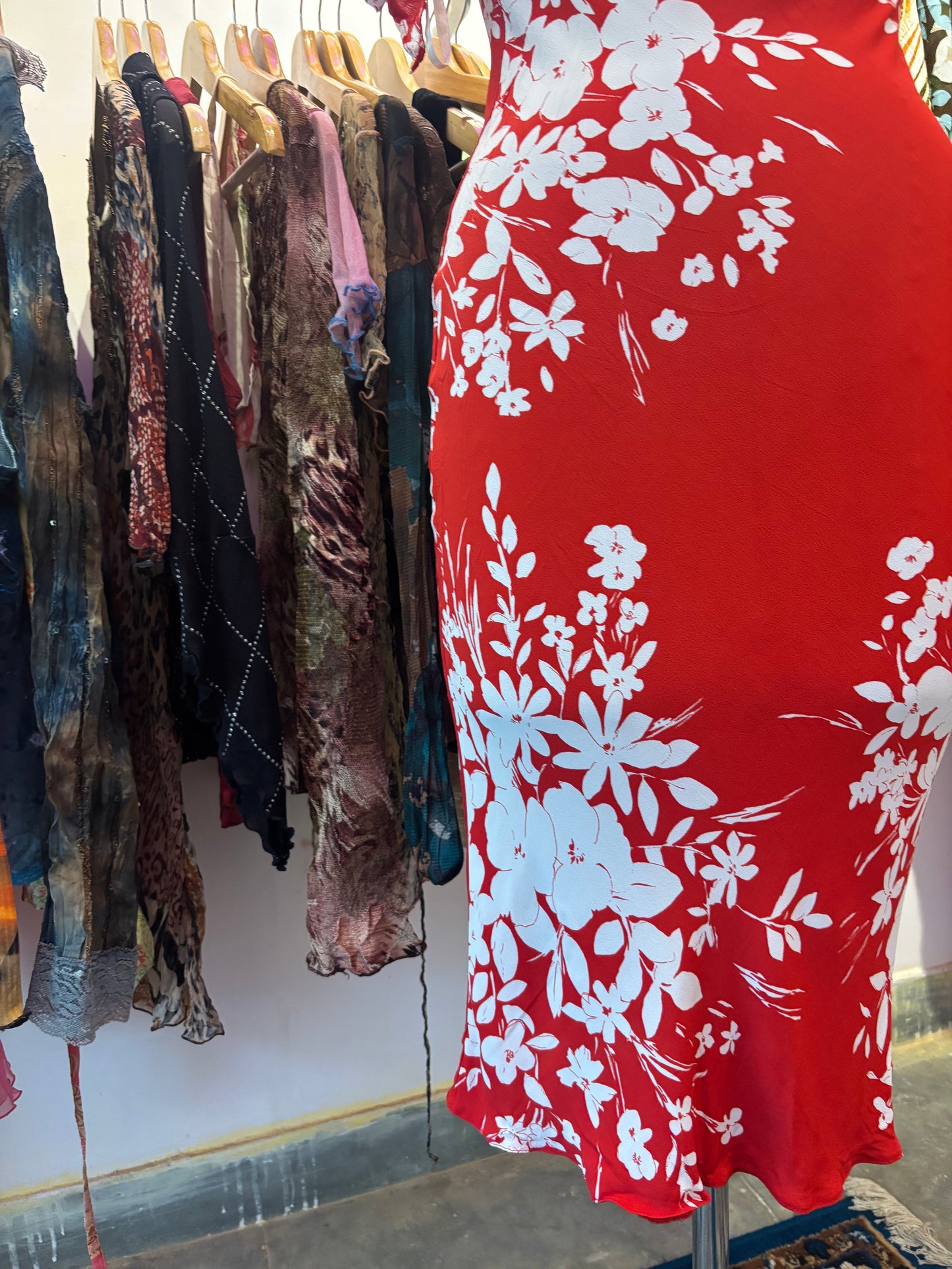 Vintage floral dress
