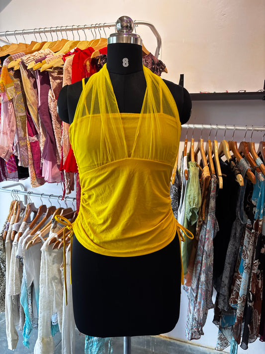 Y2k halter neck top