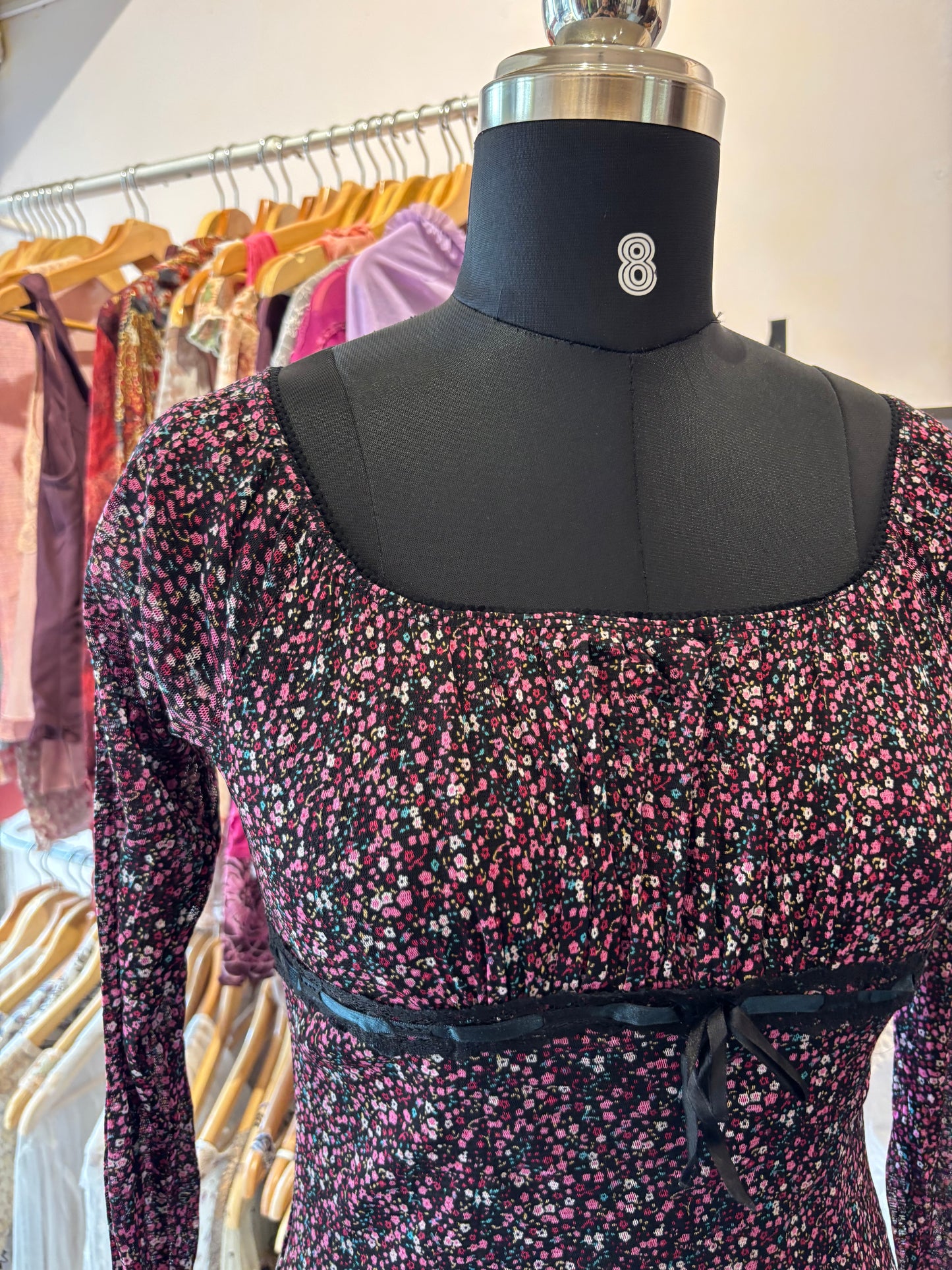Floral vintage dress