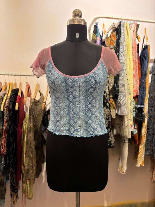 Vintage bloom top
