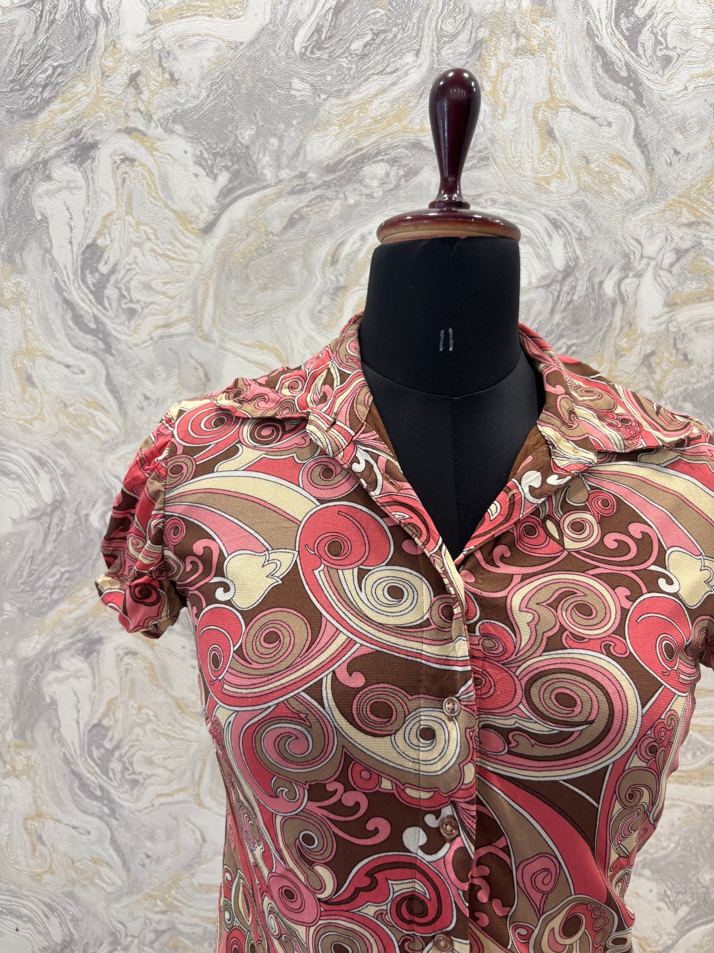 70’s swirl shirt