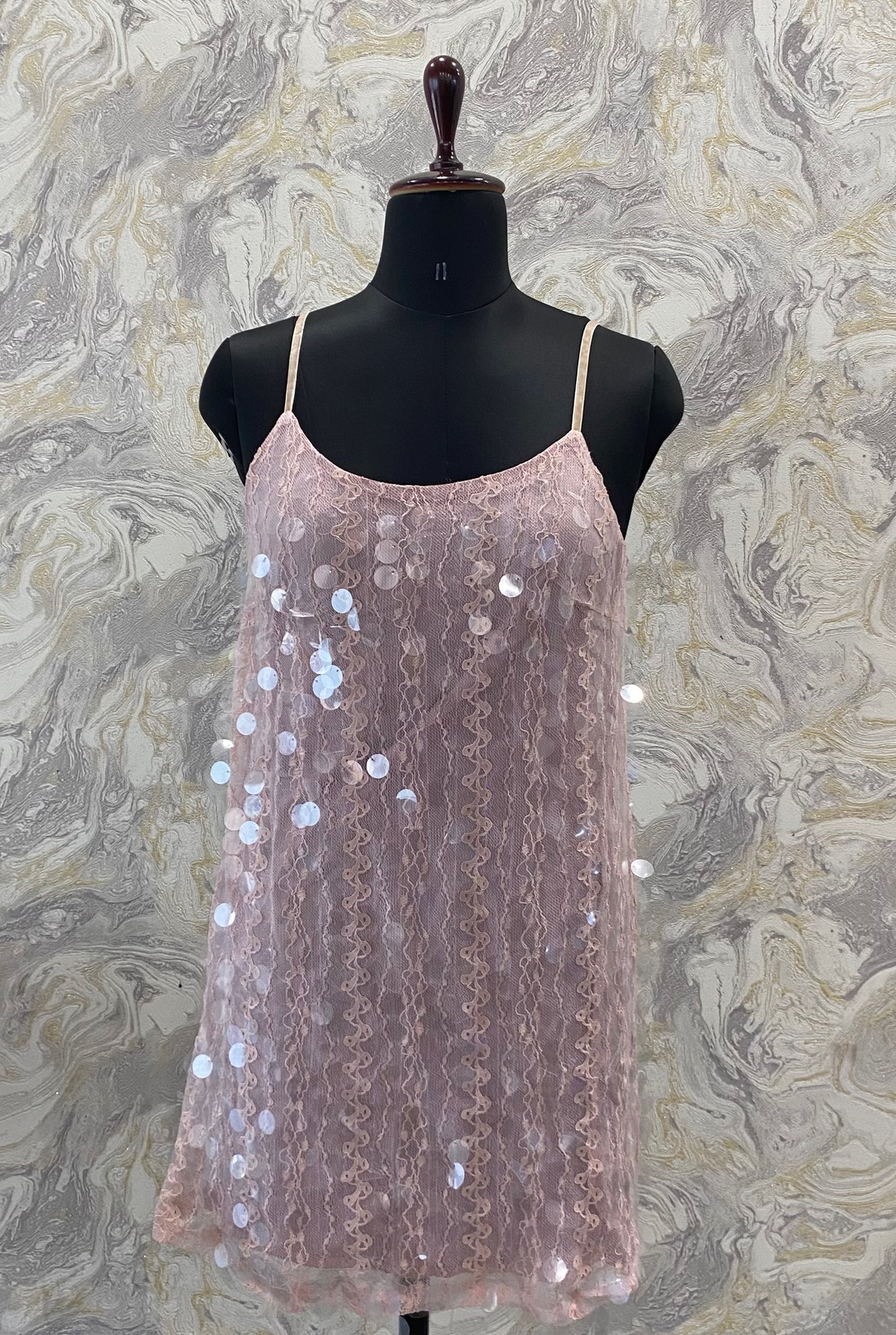 Retro sequins dress