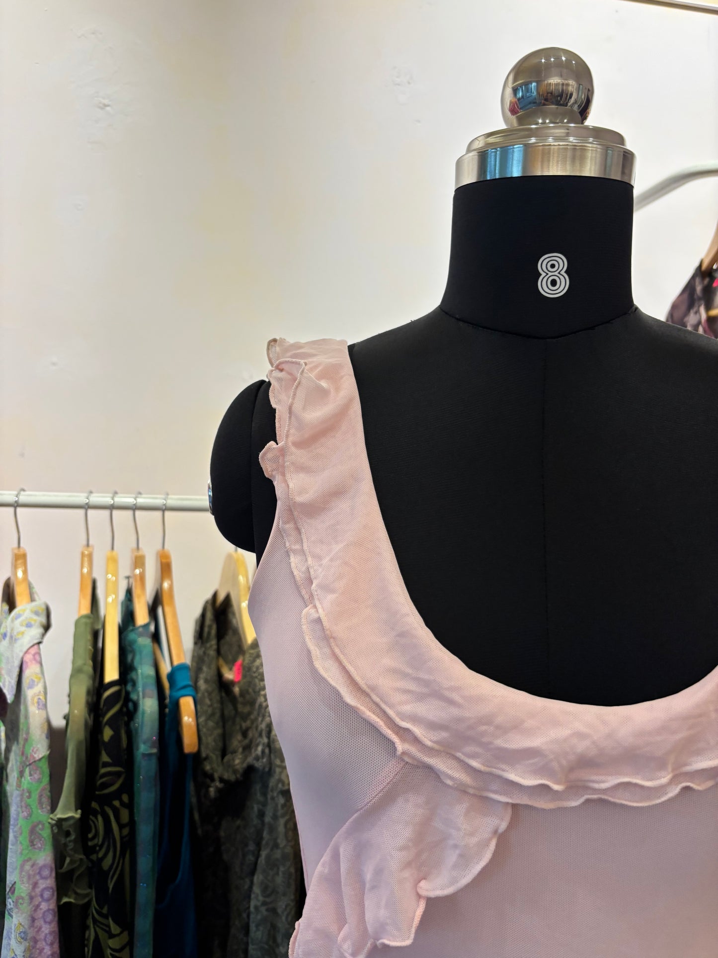 Pink goddess top