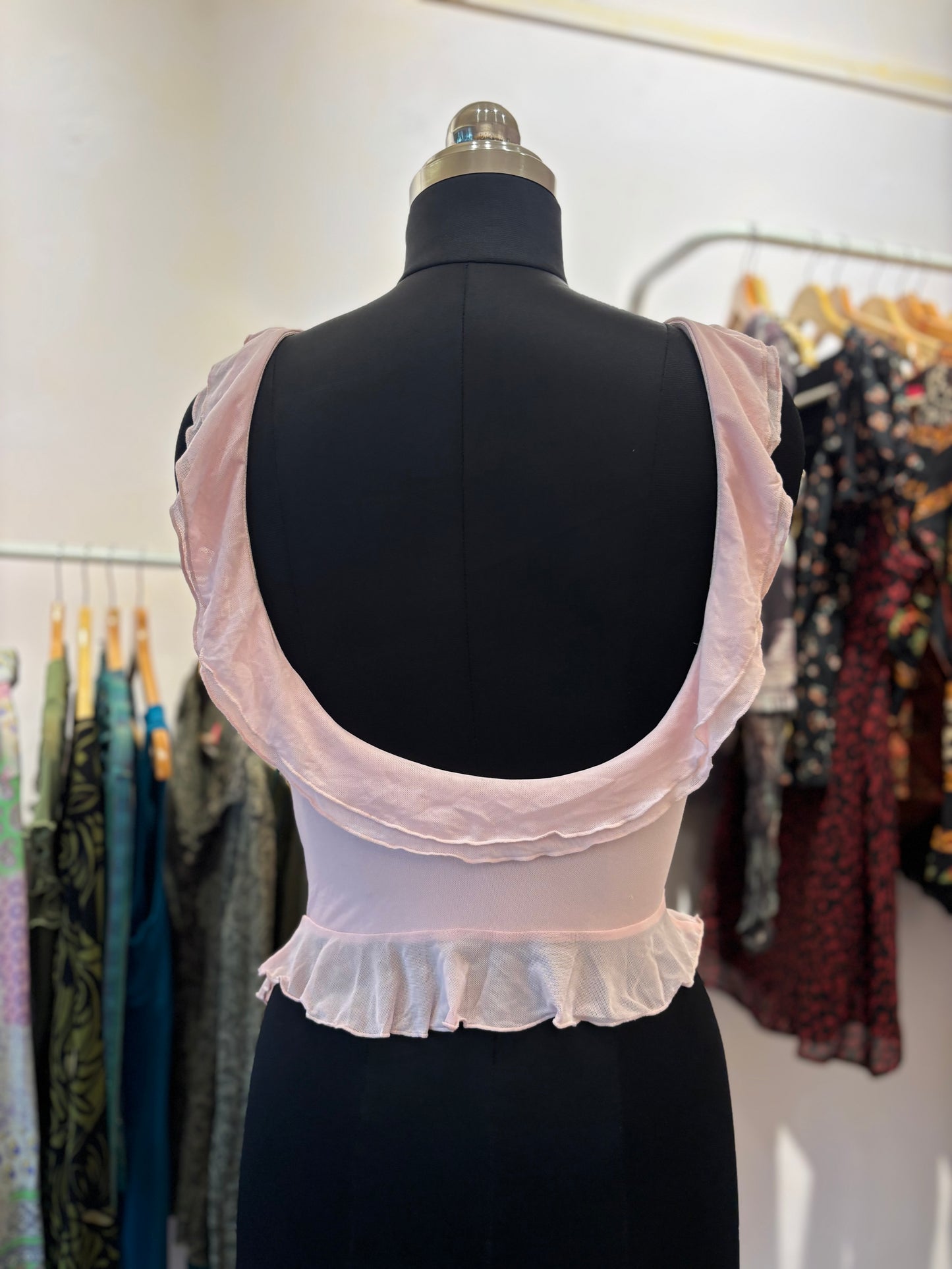 Pink goddess top