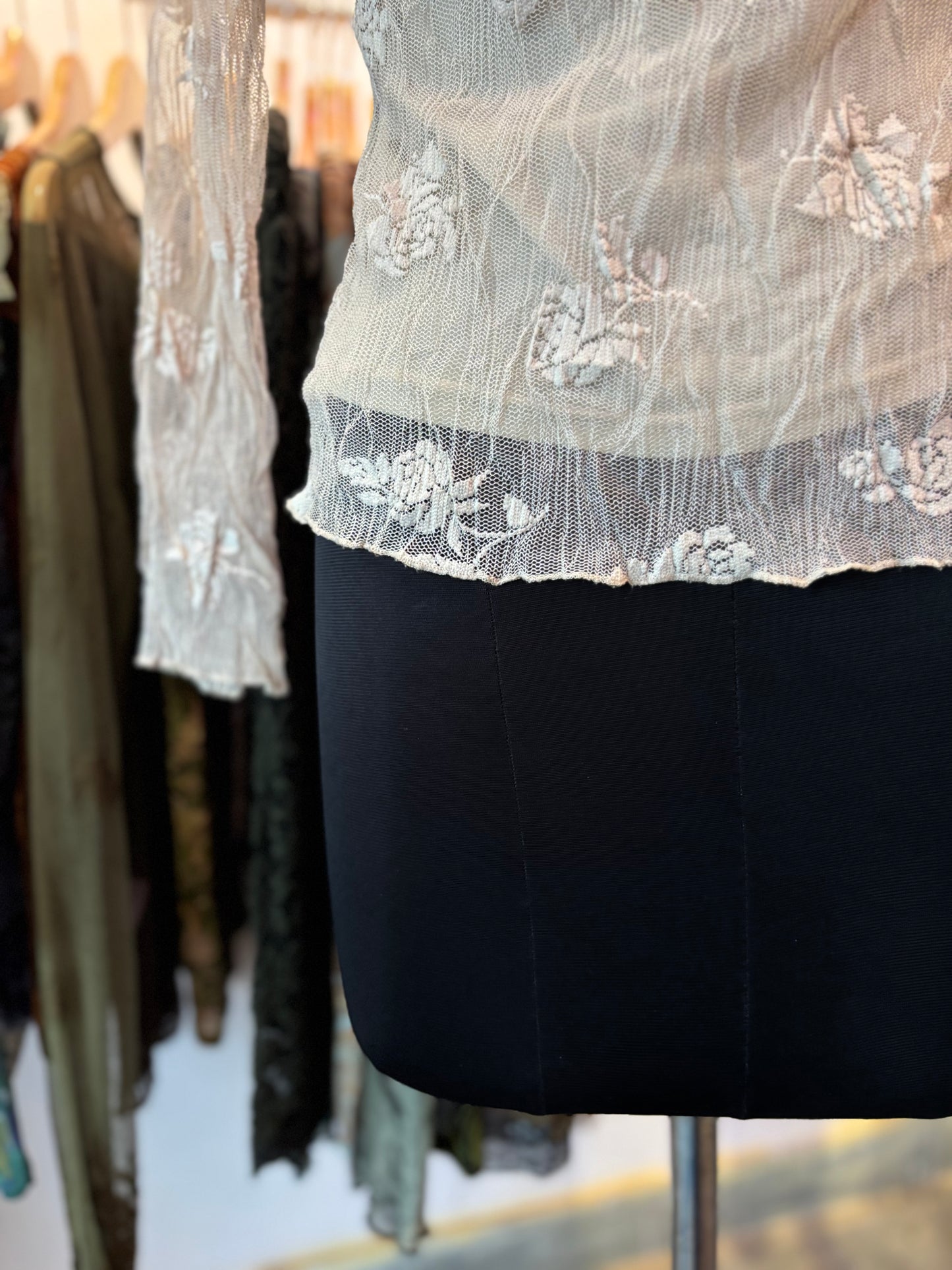 Rose beige top
