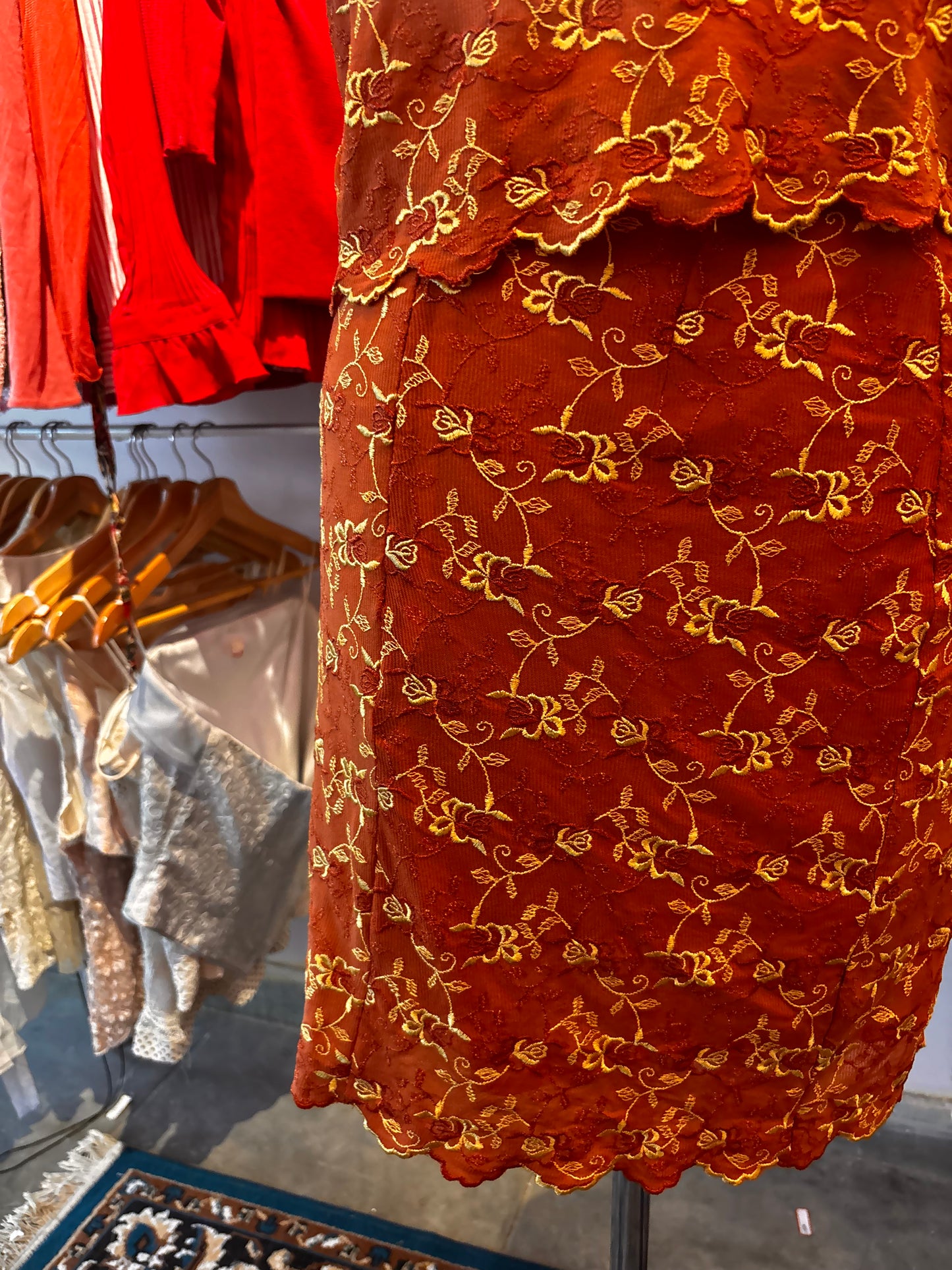 1930’s embroidered 2 pcs set