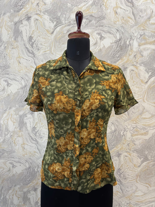 Vintage princess panel shirt