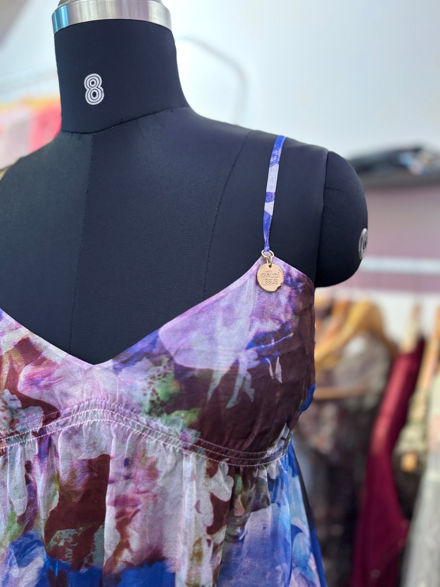 Gaudì vintage soul silk dress