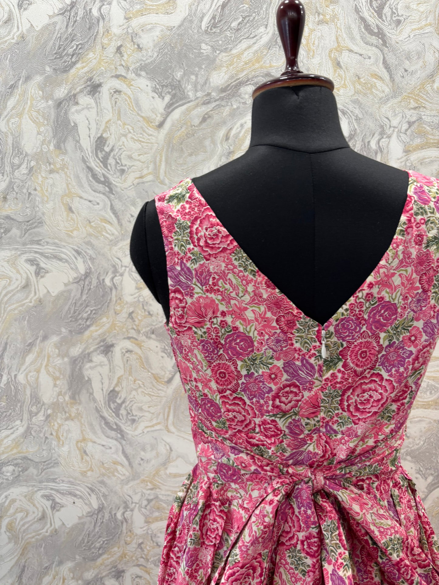 Victorian roses dress