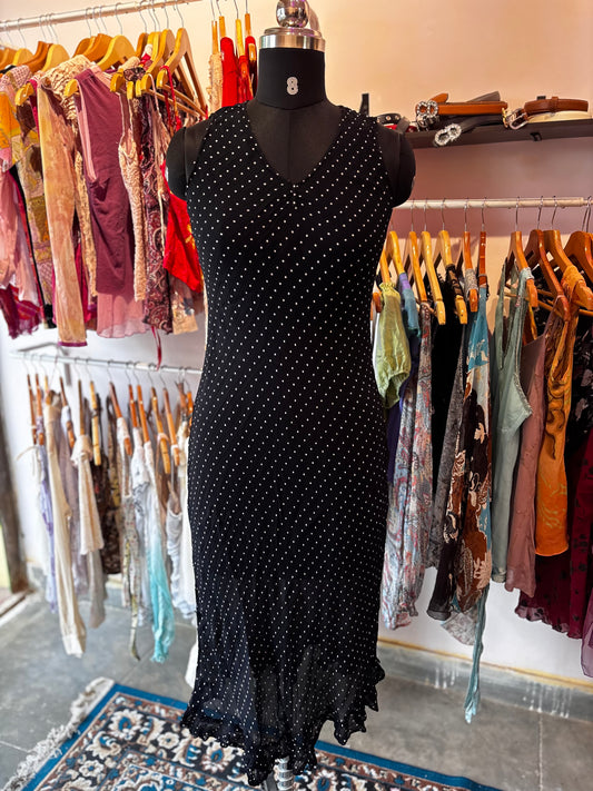 Timeless polka dot dress